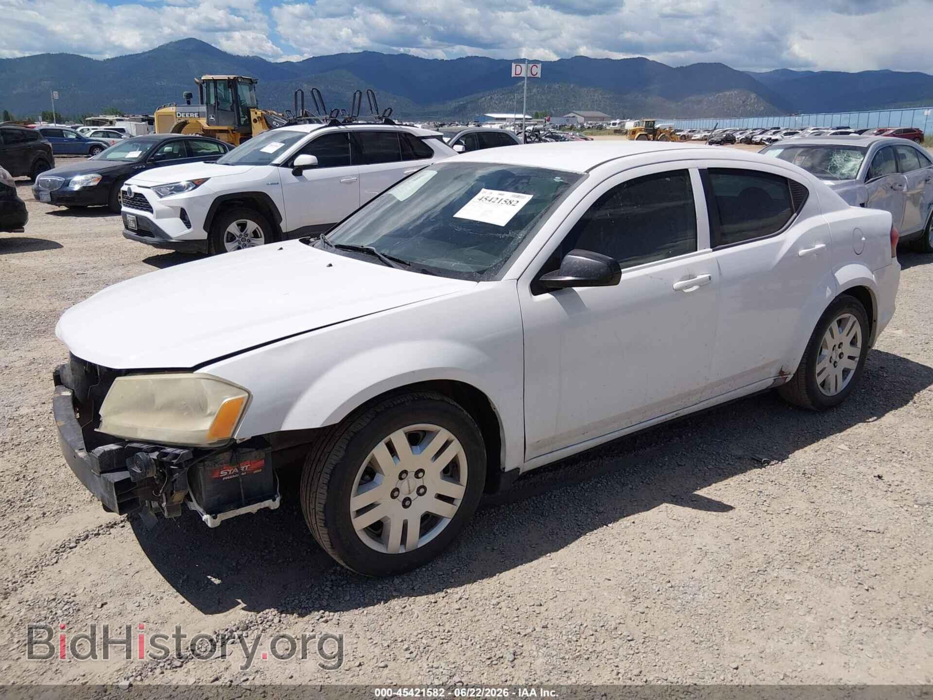 2013 DODGE AVENGER - VIN: 1C3CDZAB8DN530929 - Фото 2