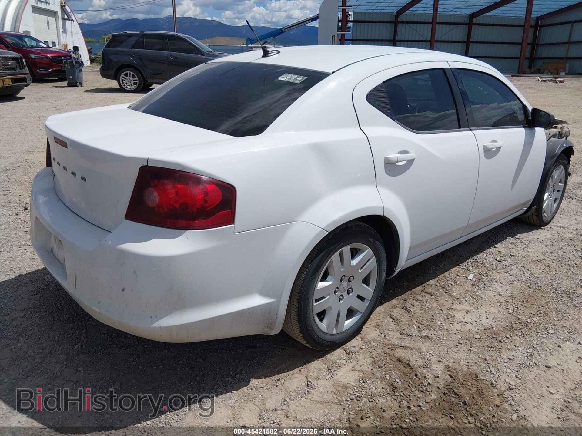 2013 DODGE AVENGER - VIN: 1C3CDZAB8DN530929 - Фото 4