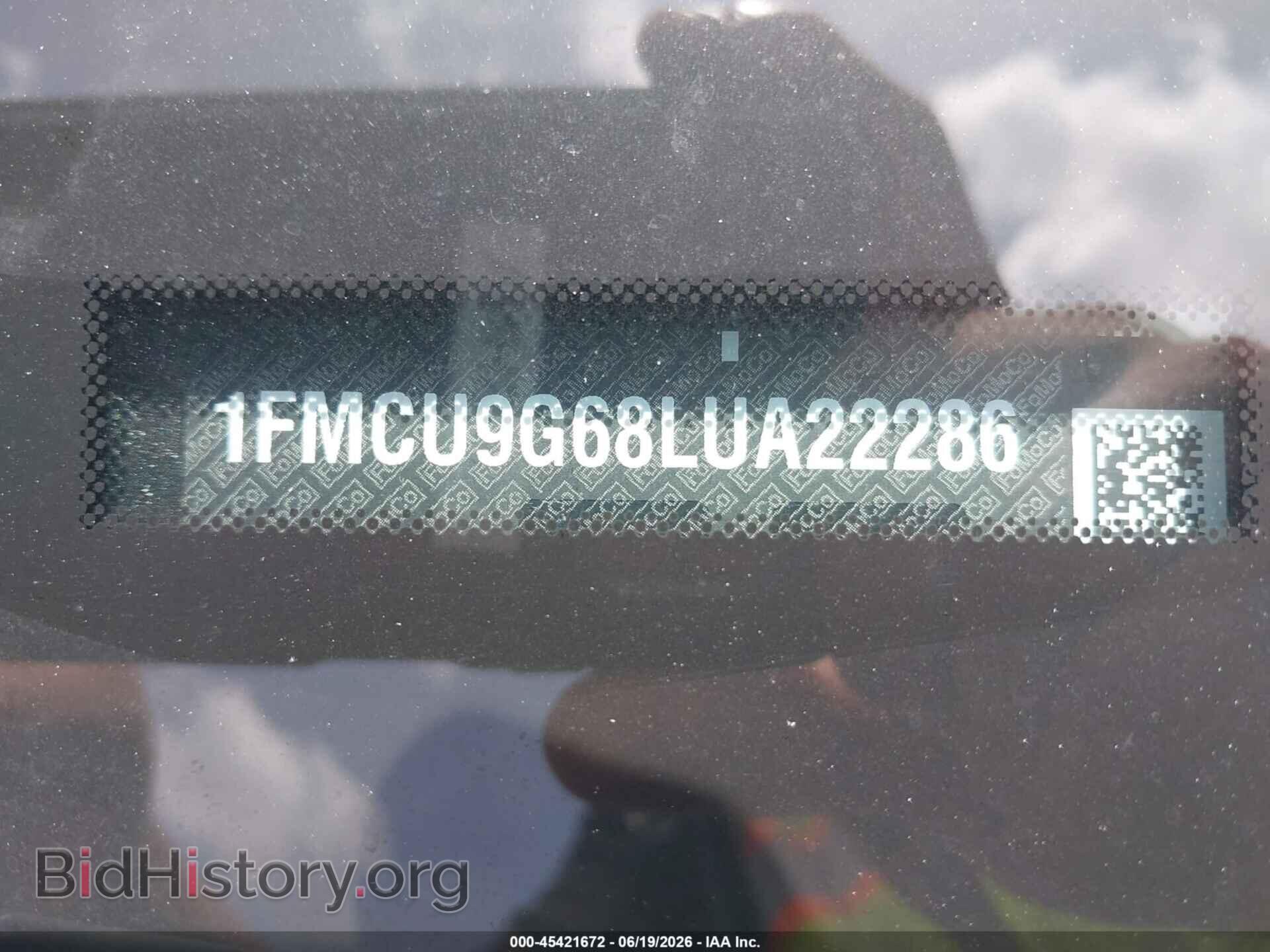 2020 FORD ESCAPE - VIN: 1FMCU9G68LUA22286 - Фото 17