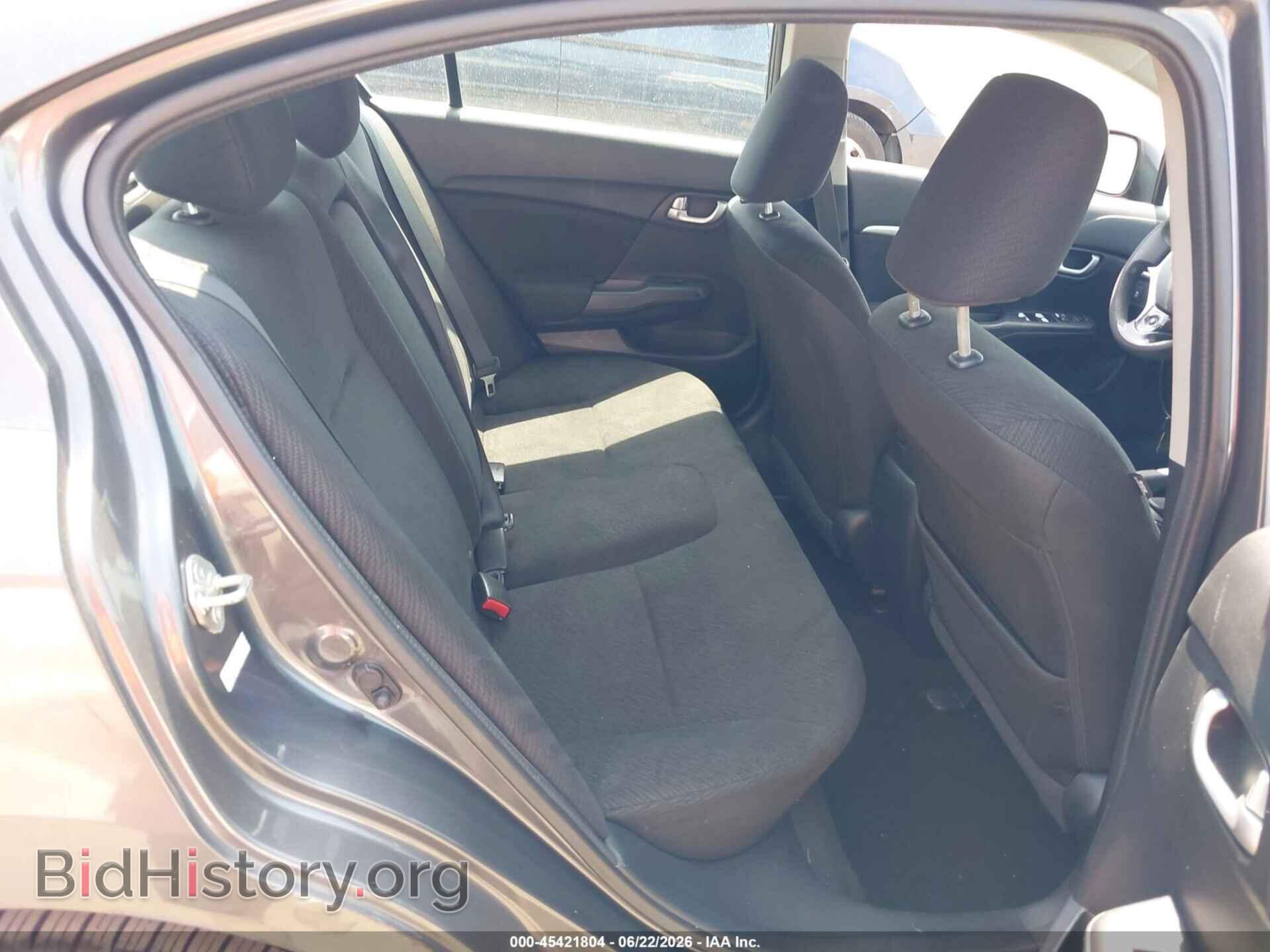 2013 HONDA CIVIC - VIN: 2HGFB2F89DH502571 - Фото 8