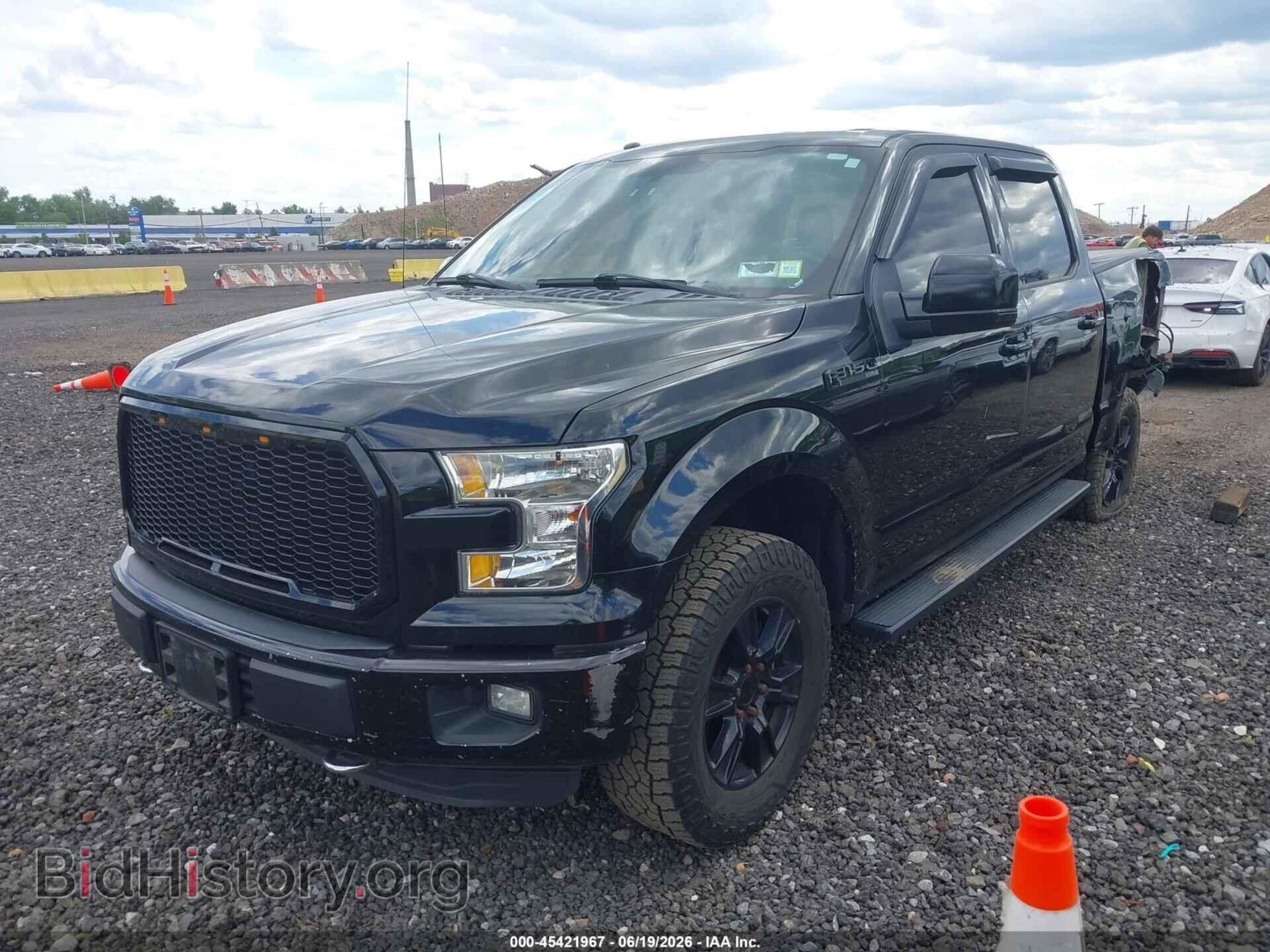 2016 FORD F-150 - VIN: 1FTEW1E85GFB60522 - Фото 2