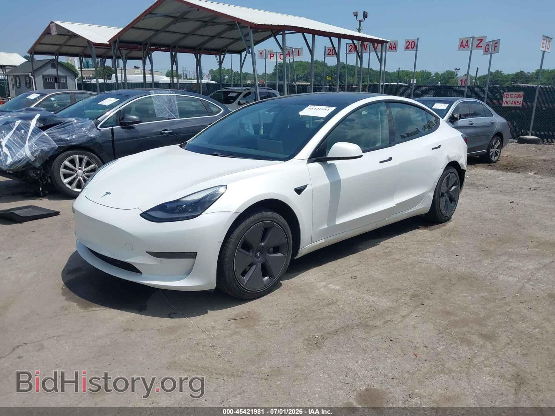 2021 TESLA MODEL 3 - VIN: 5YJ3E1EA5MF968995 - Photo 2