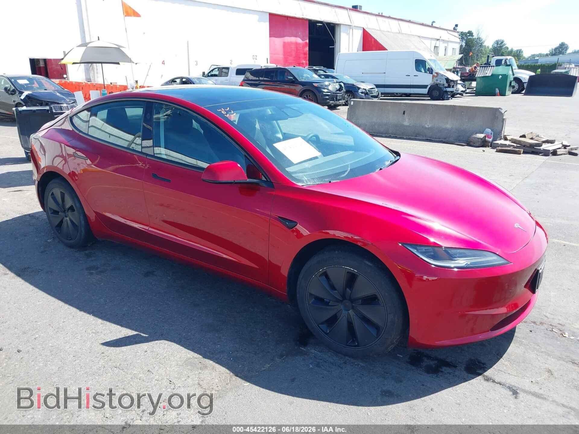 Фотография 5YJ3E1EA7RF726300 - TESLA MODEL 3 2024