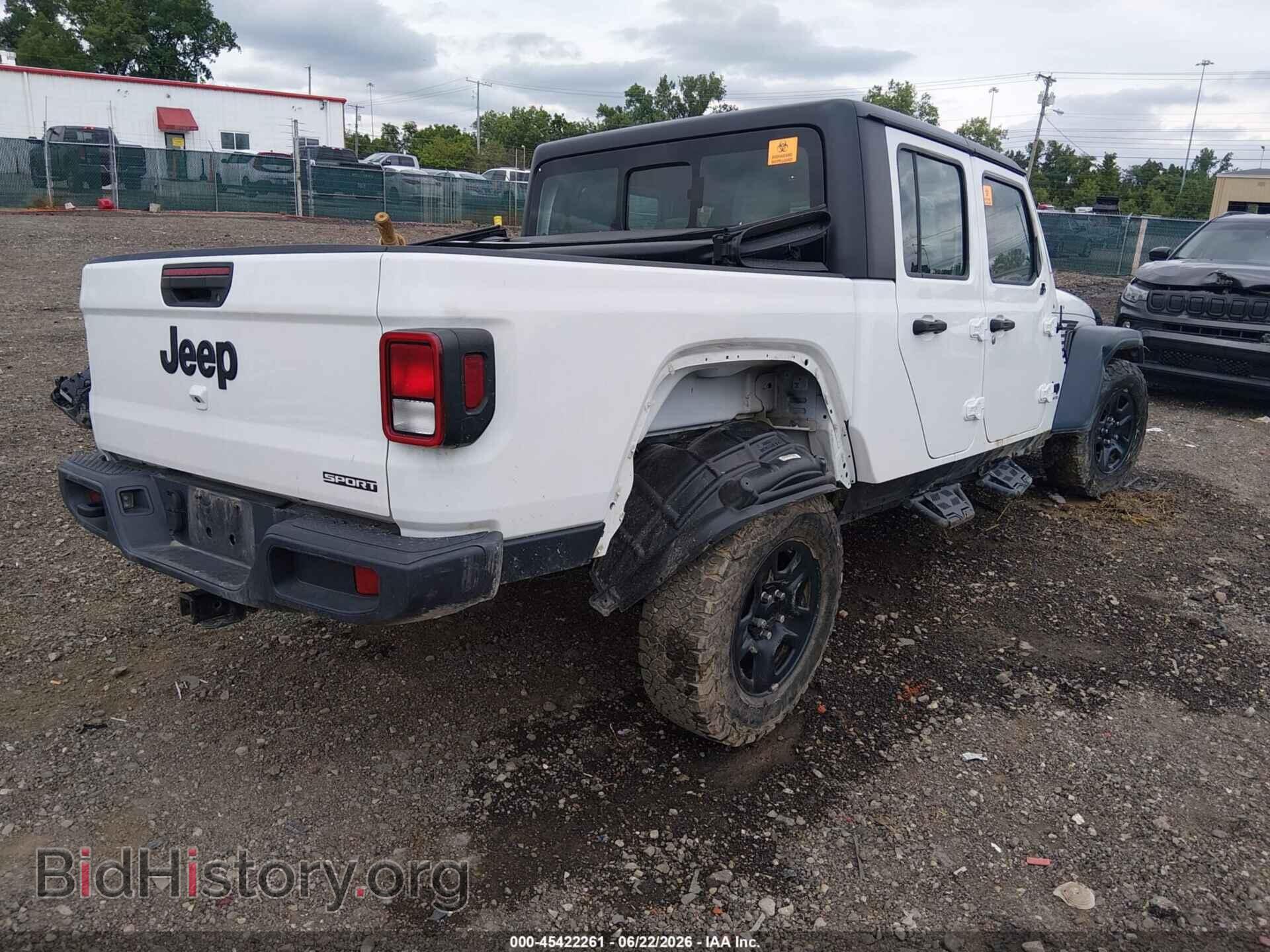 2020 JEEP GLADIATOR - VIN: 1C6HJTAG0LL164940 - Фото 4