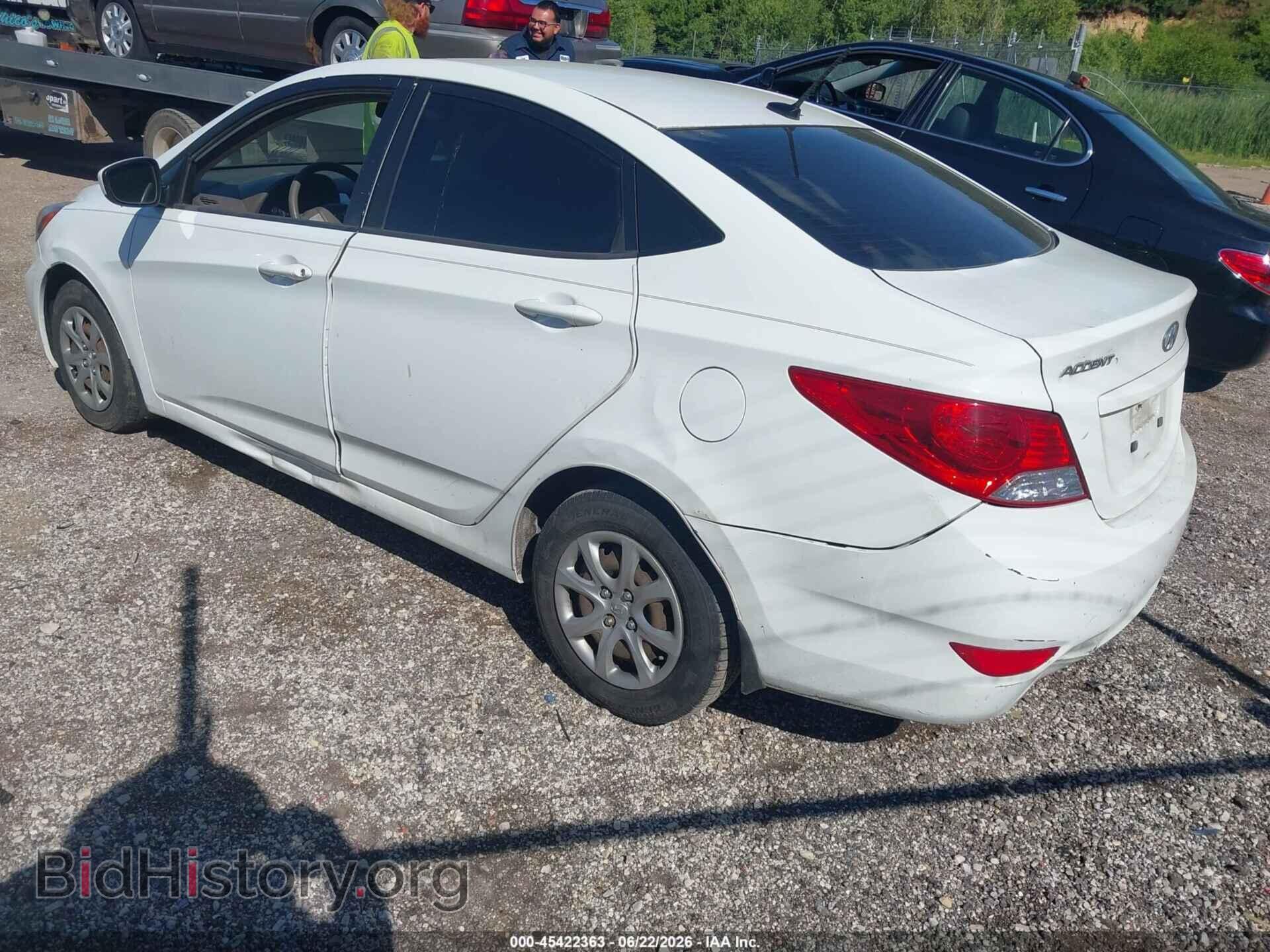2012 HYUNDAI ACCENT - VIN: KMHCT4AE6CU208320 - Photo 3