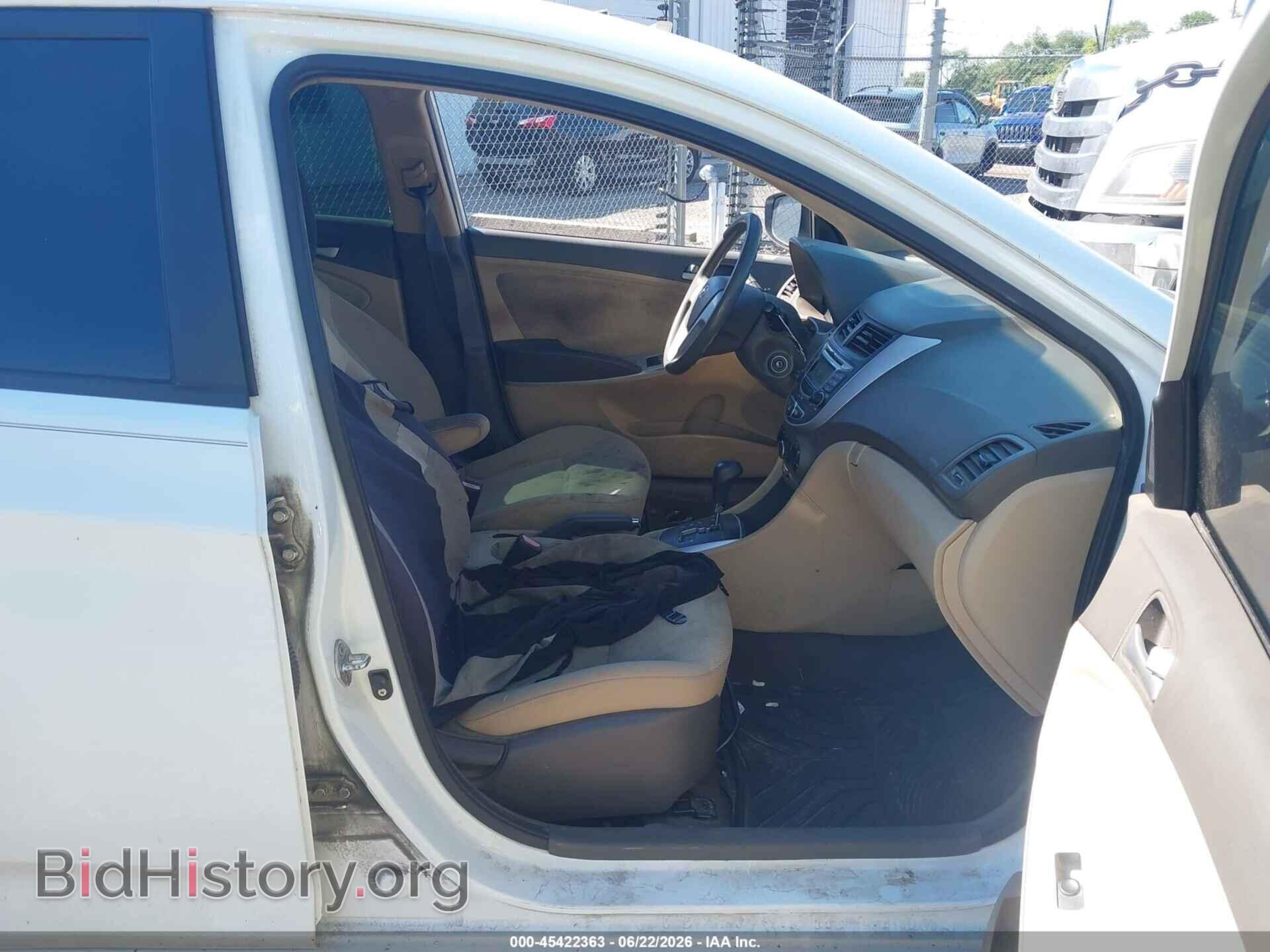 2012 HYUNDAI ACCENT - VIN: KMHCT4AE6CU208320 - Photo 5