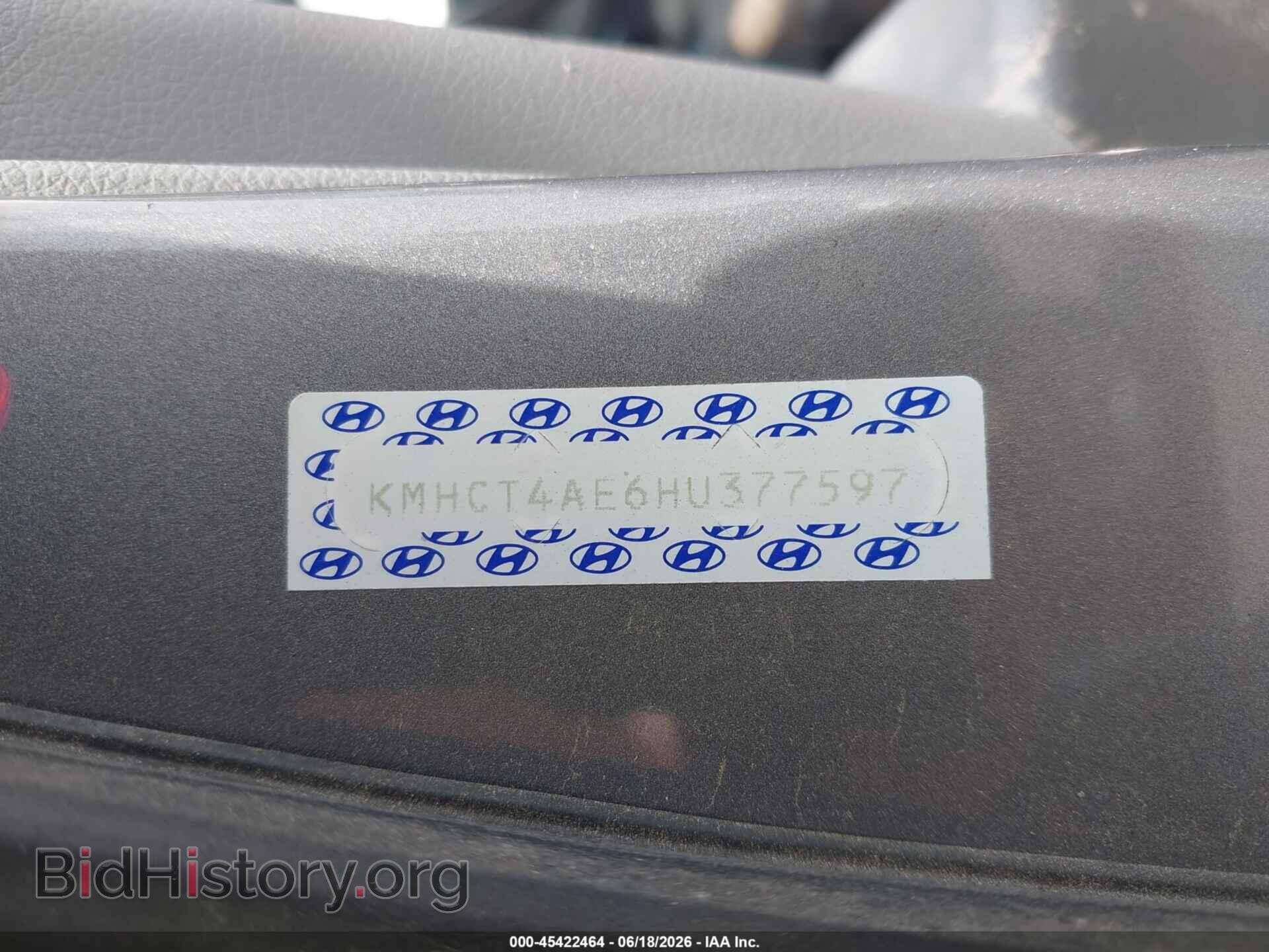2017 HYUNDAI ACCENT - VIN: KMHCT4AE6HU377597 - Фото 9
