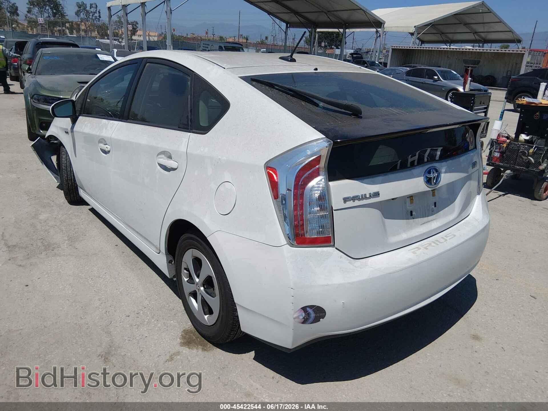 2014 TOYOTA PRIUS - VIN: JTDKN3DU2E1759632 - Фото 3