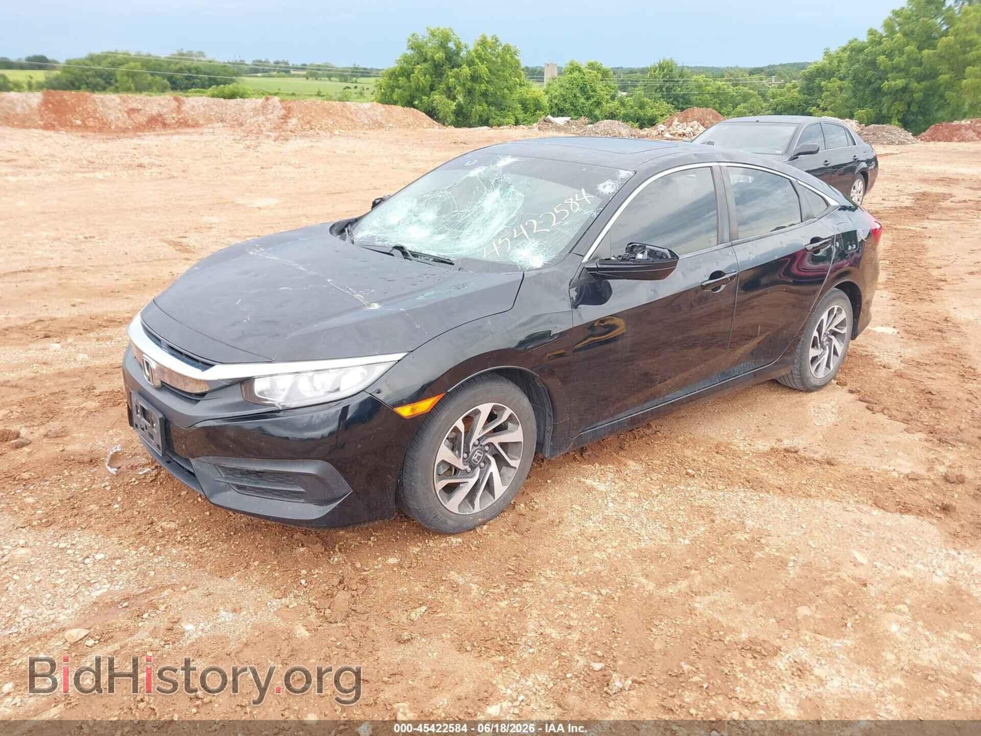 2017 HONDA CIVIC - VIN: 19XFC2F7XHE045497 - Фото 2