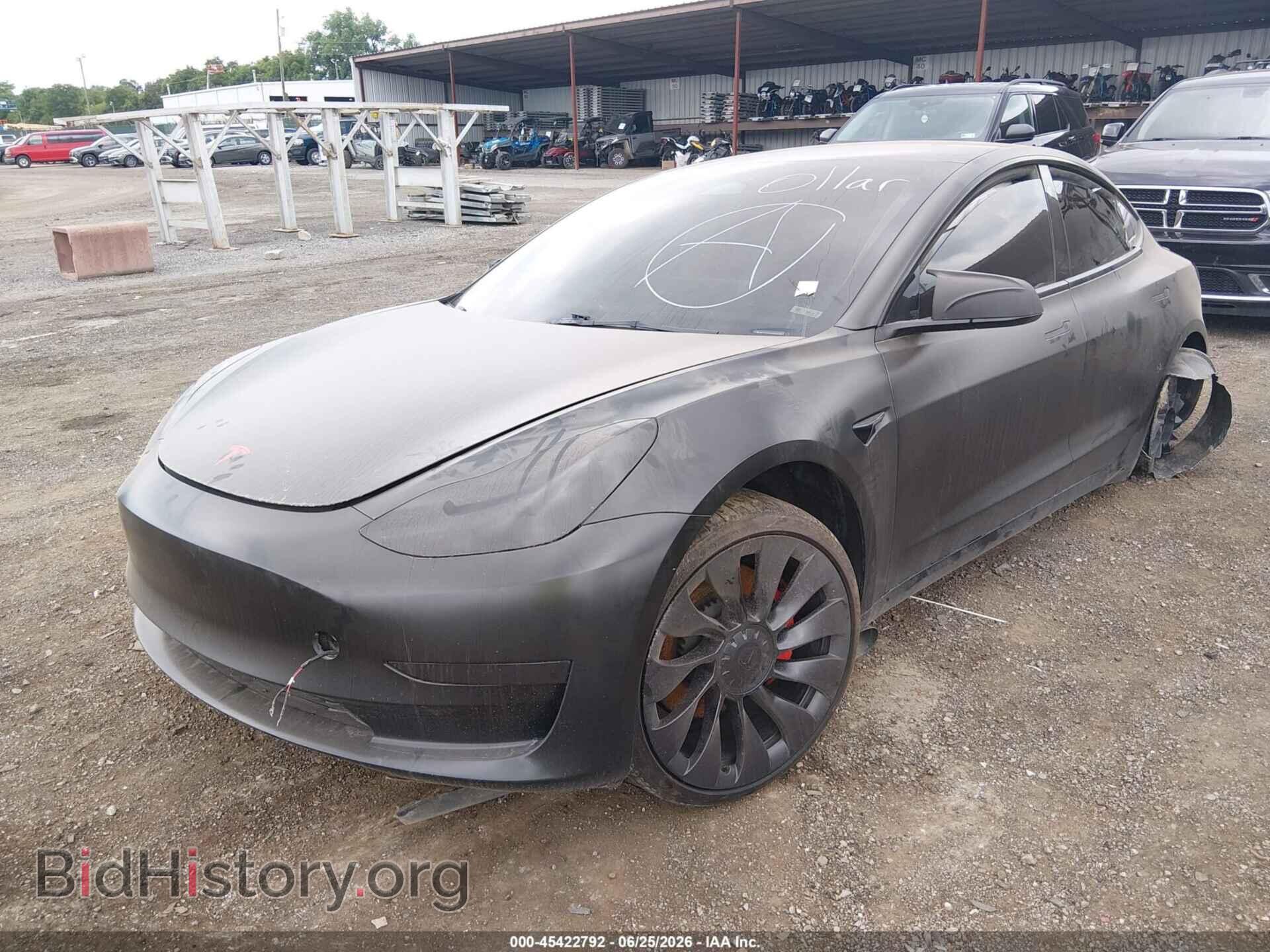 2023 TESLA MODEL 3 - VIN: 5YJ3E1EC3PF493336 - Фото 2