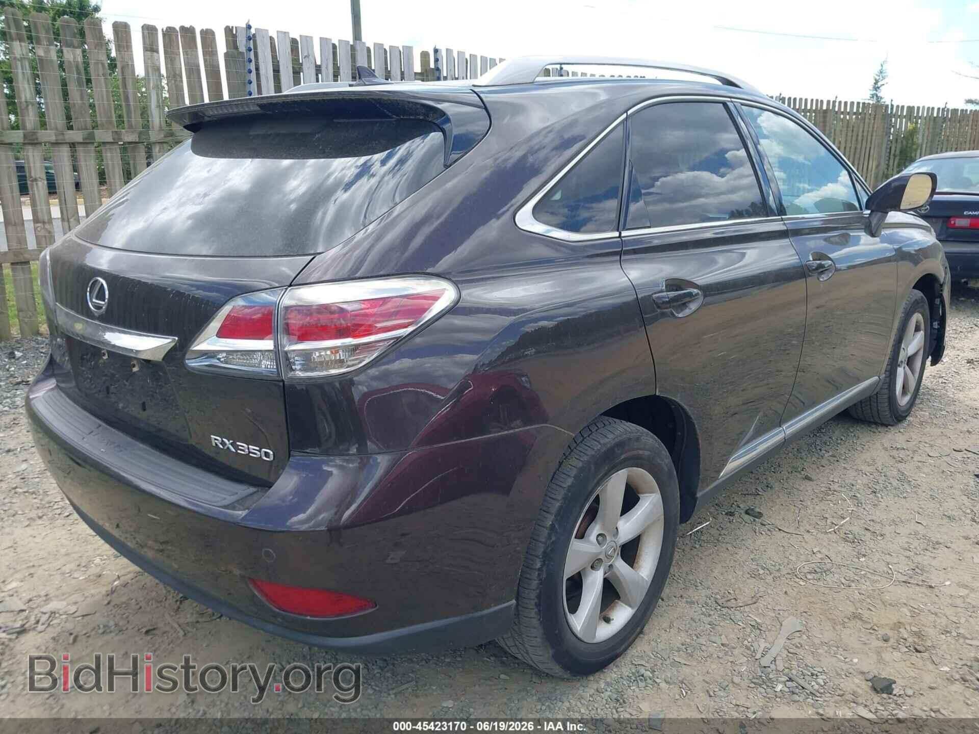 2013 LEXUS RX 350 - VIN: 2T2BK1BA2DC206992 - Photo 4