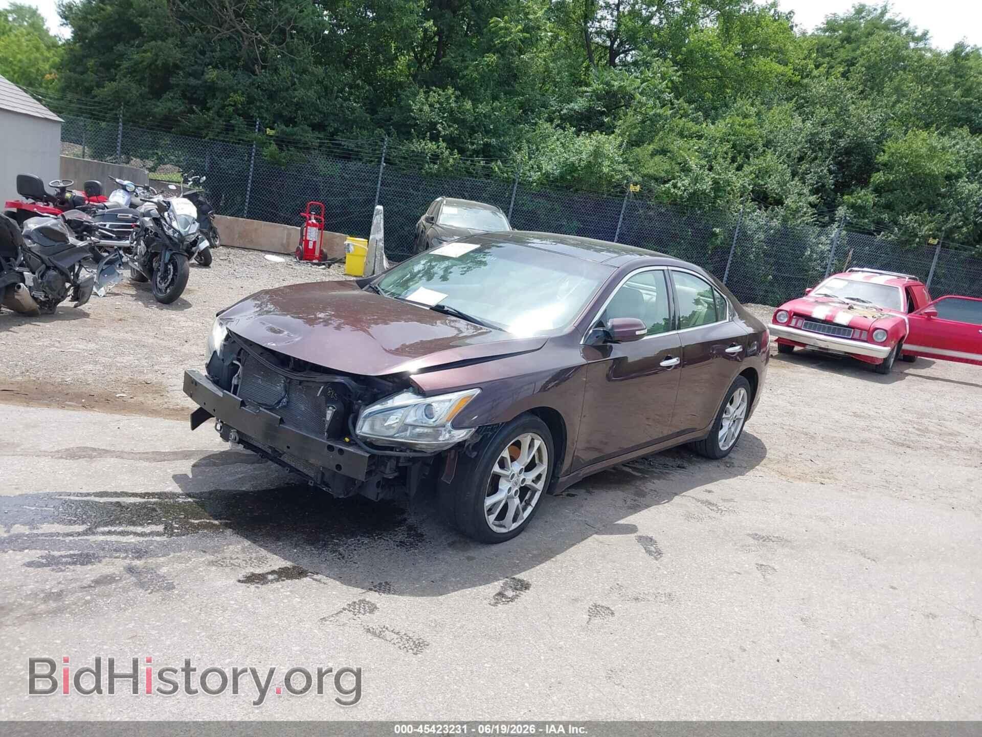 2014 NISSAN MAXIMA - VIN: 1N4AA5AP1EC472293 - Фото 2