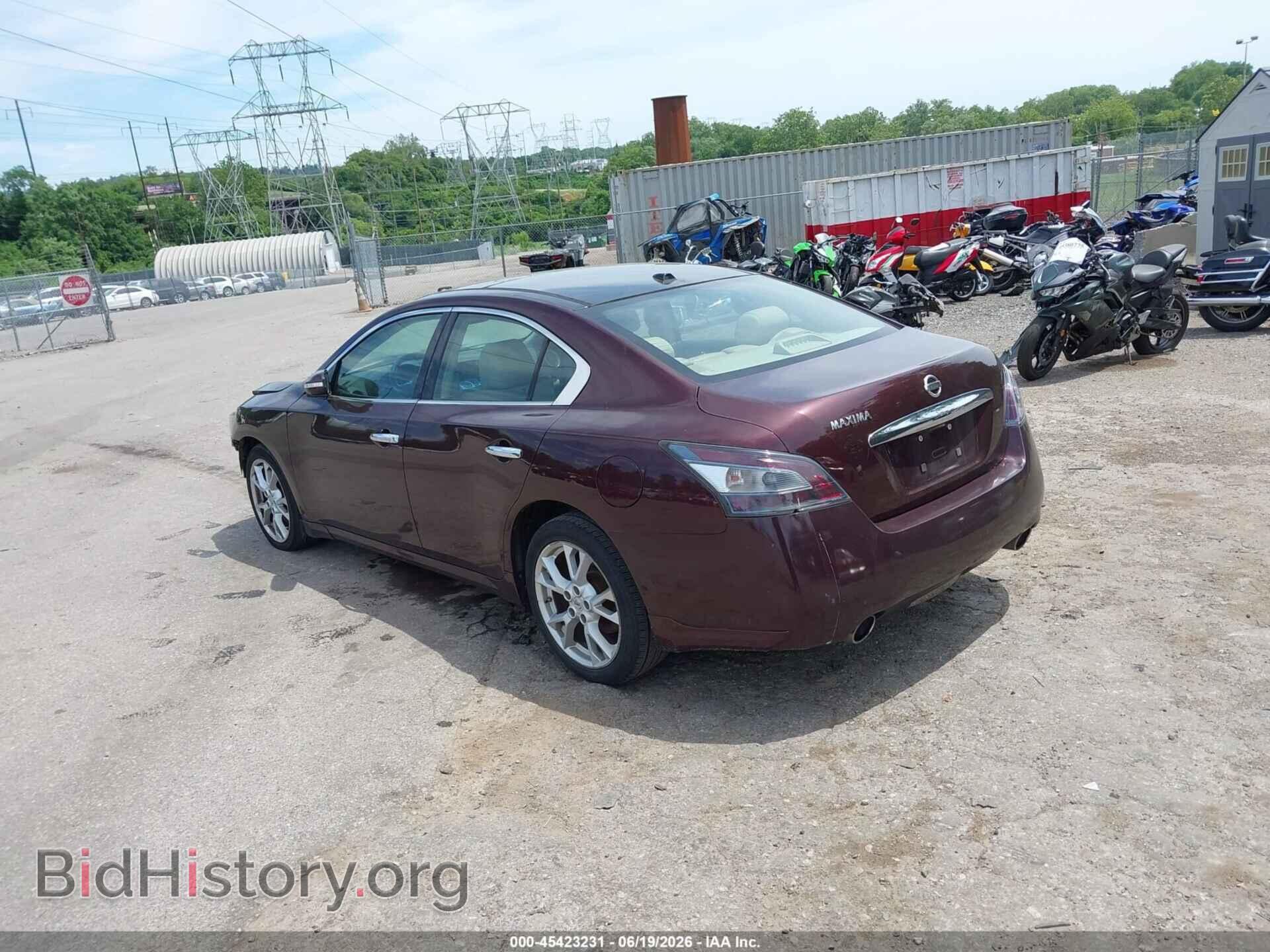 2014 NISSAN MAXIMA - VIN: 1N4AA5AP1EC472293 - Фото 3