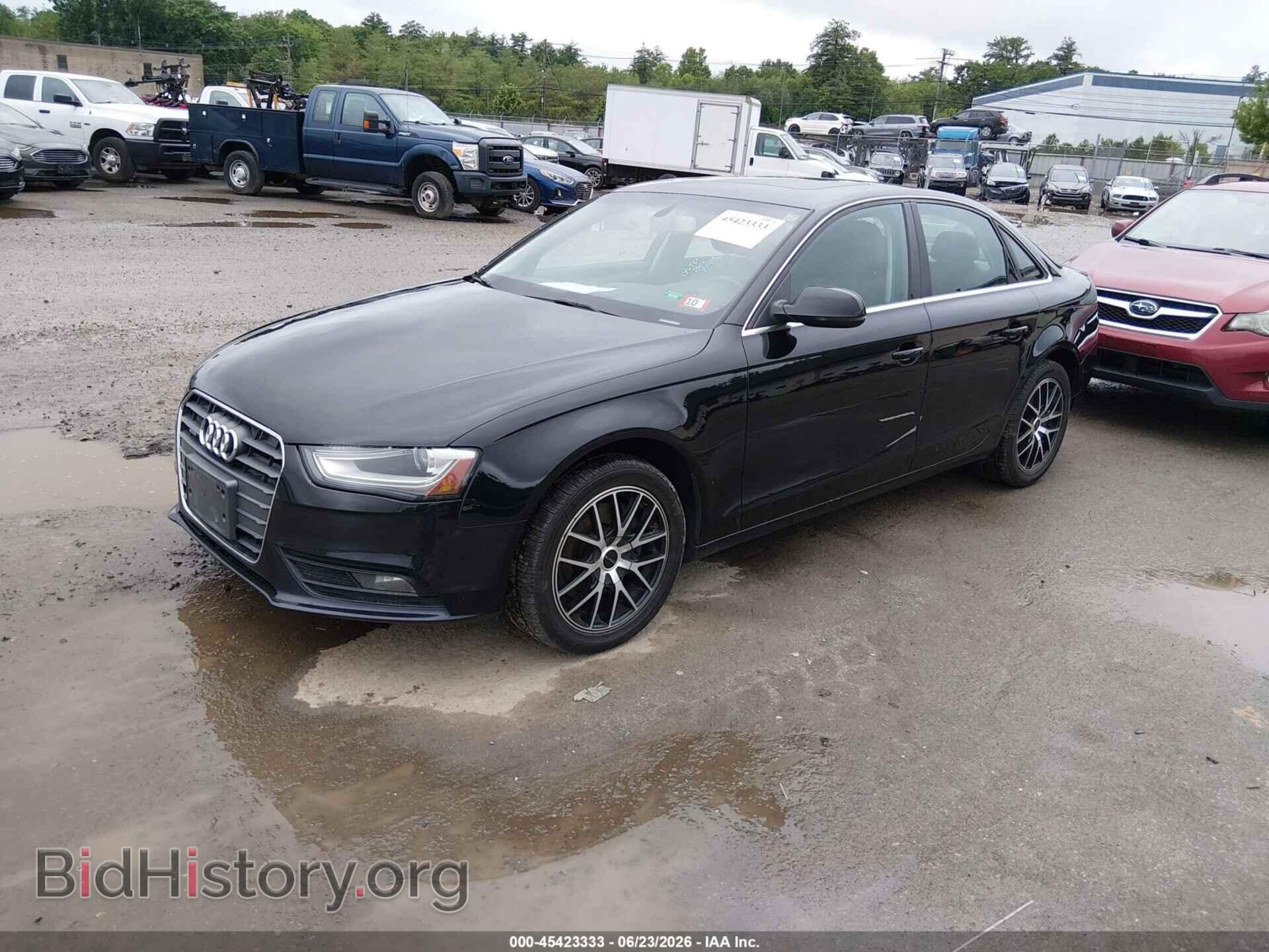 2013 AUDI A4 - VIN: WAUBFAFL2DN008220 - Фото 2