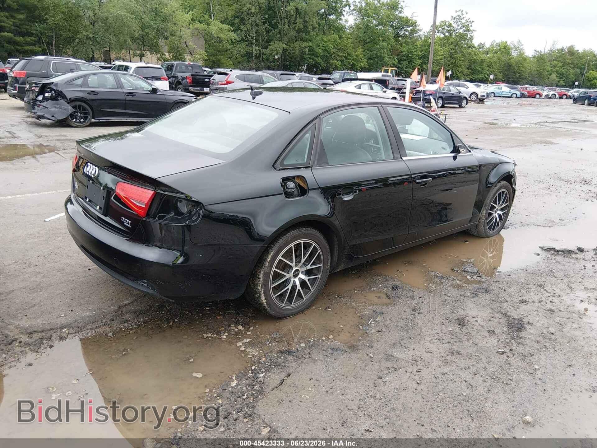 2013 AUDI A4 - VIN: WAUBFAFL2DN008220 - Фото 4