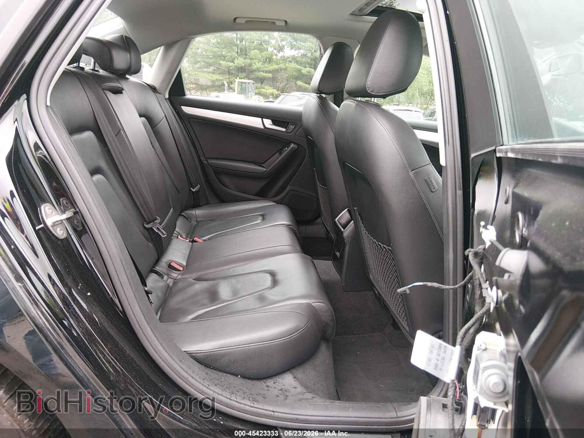 2013 AUDI A4 - VIN: WAUBFAFL2DN008220 - Фото 8