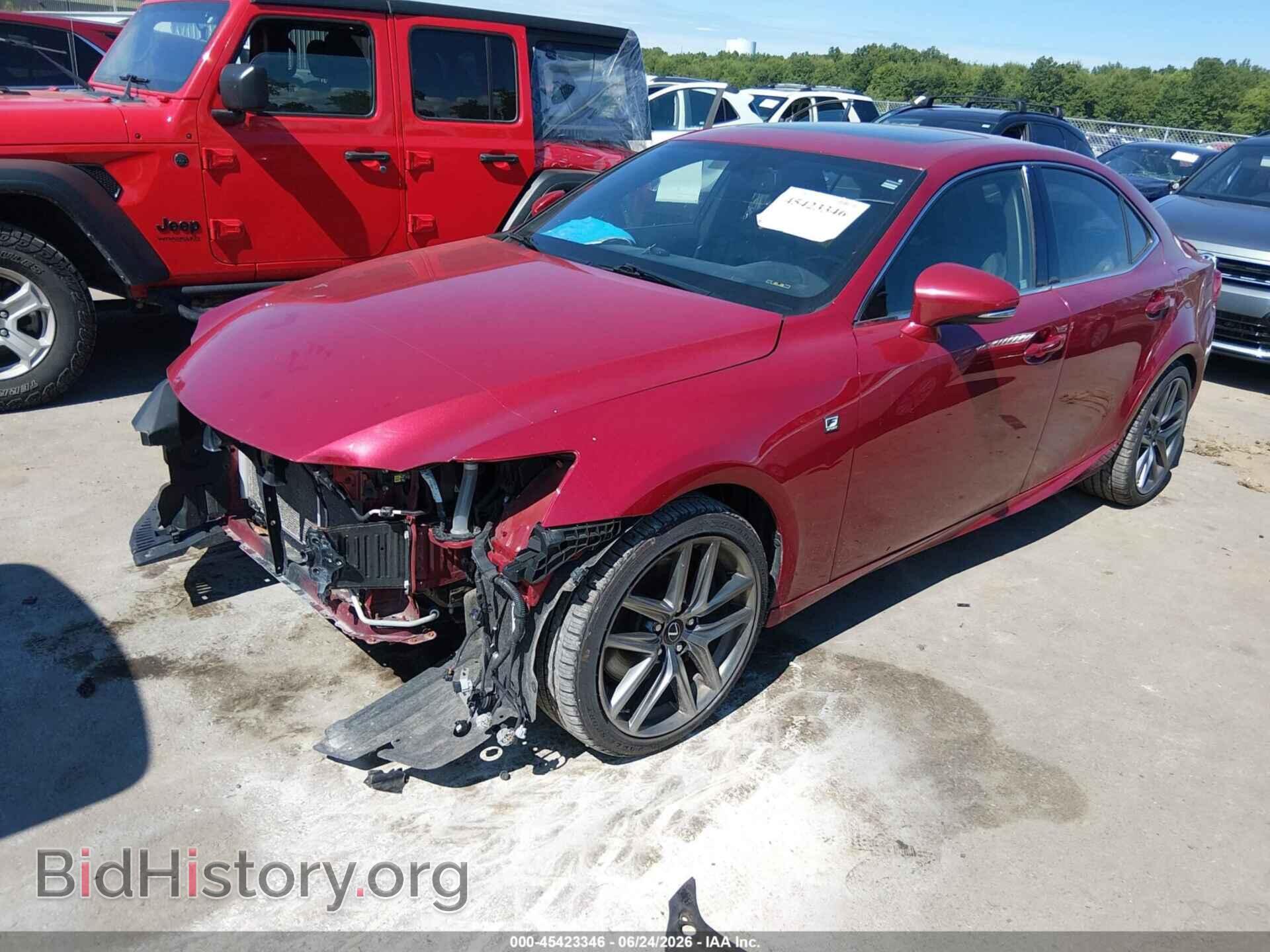 2014 LEXUS IS 350 - VIN: JTHCE1D26E5000190 - Фото 2
