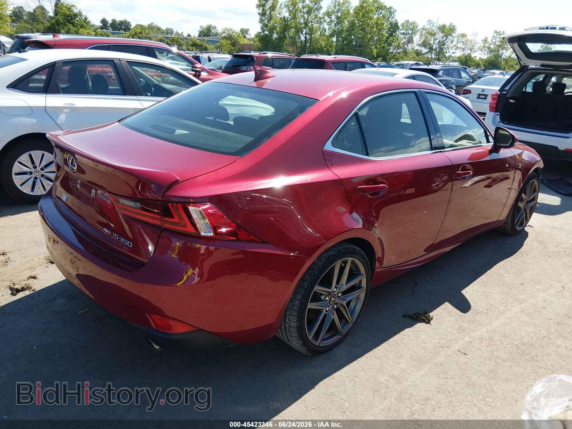 2014 LEXUS IS 350 - VIN: JTHCE1D26E5000190 - Фото 4