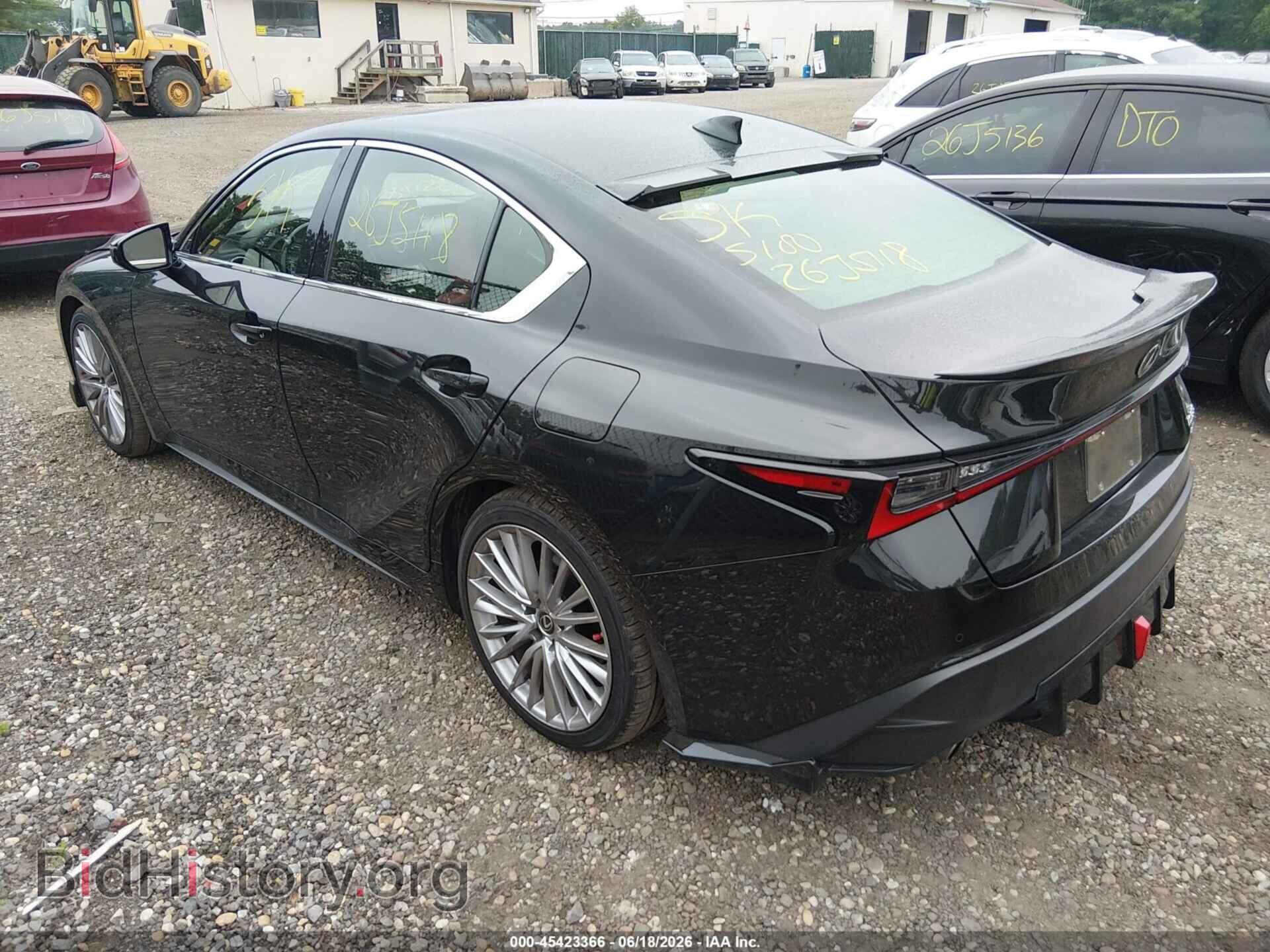 2022 LEXUS IS 300 - VIN: JTHD81F27N5050105 - Фото 3