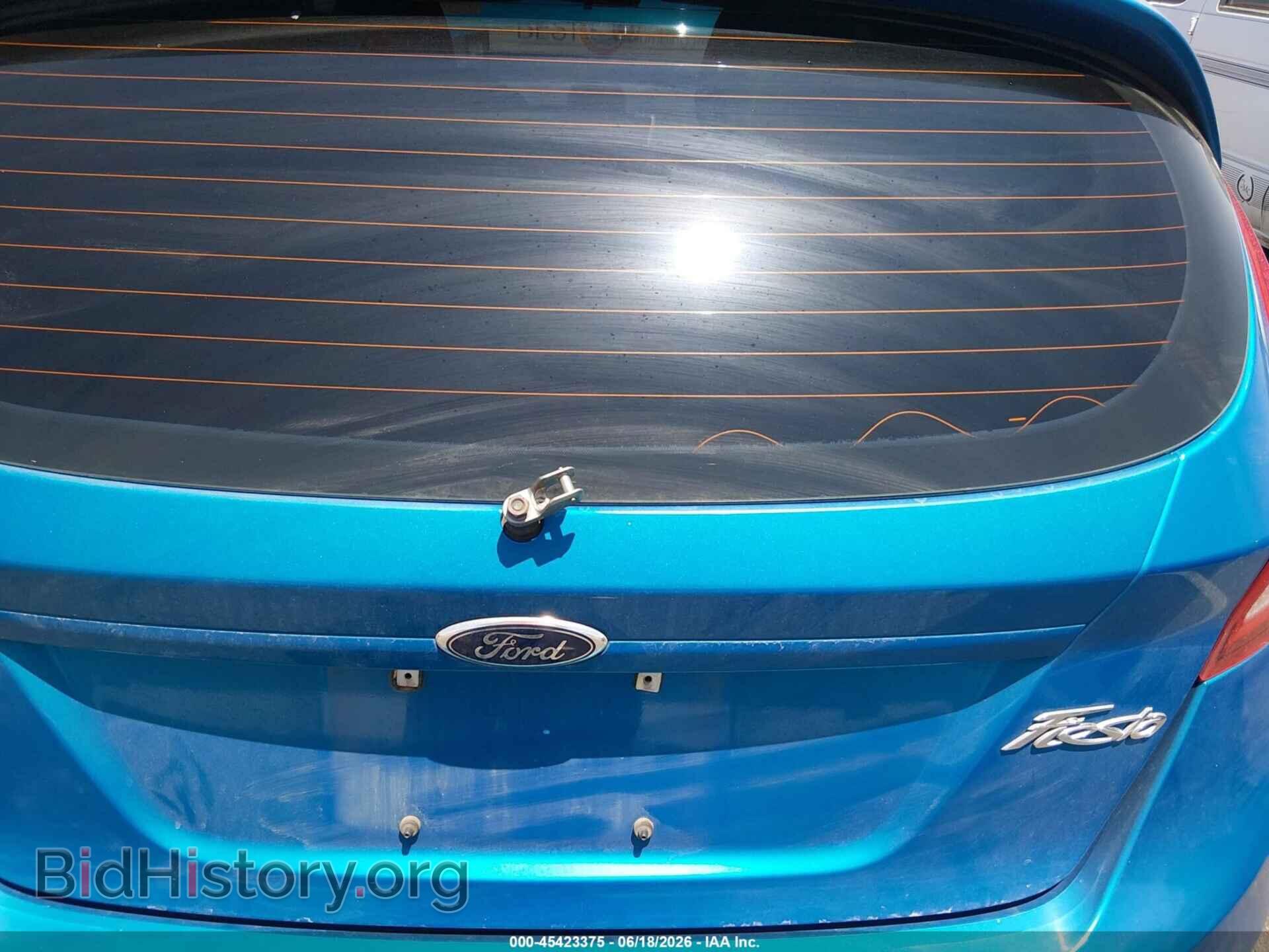 2013 FORD FIESTA - VIN: 3FADP4EJ6DM186223 - Фото 6