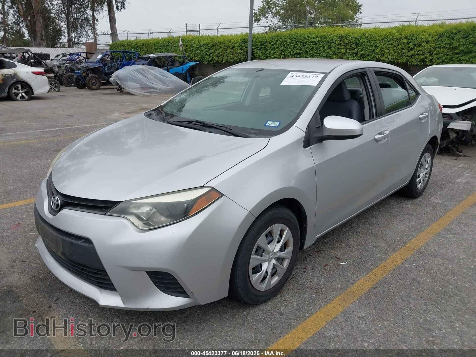2015 TOYOTA COROLLA - VIN: 5YFBURHE0FP223073 - Фото 2