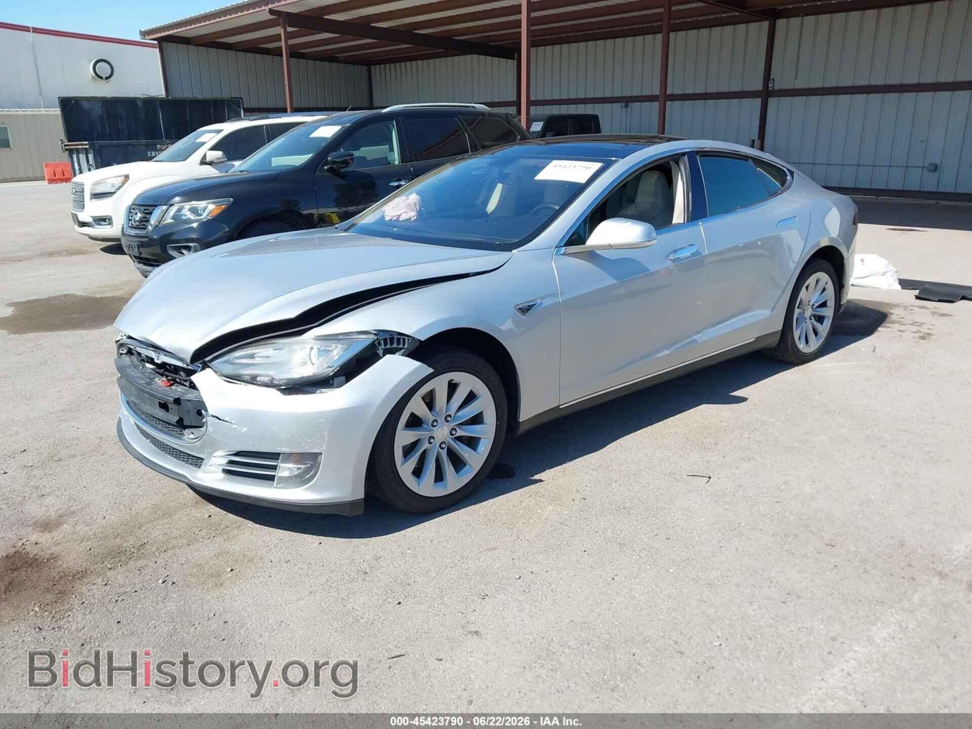 2014 TESLA MODEL S - VIN: 5YJSA1H18EFP51512 - Photo 2