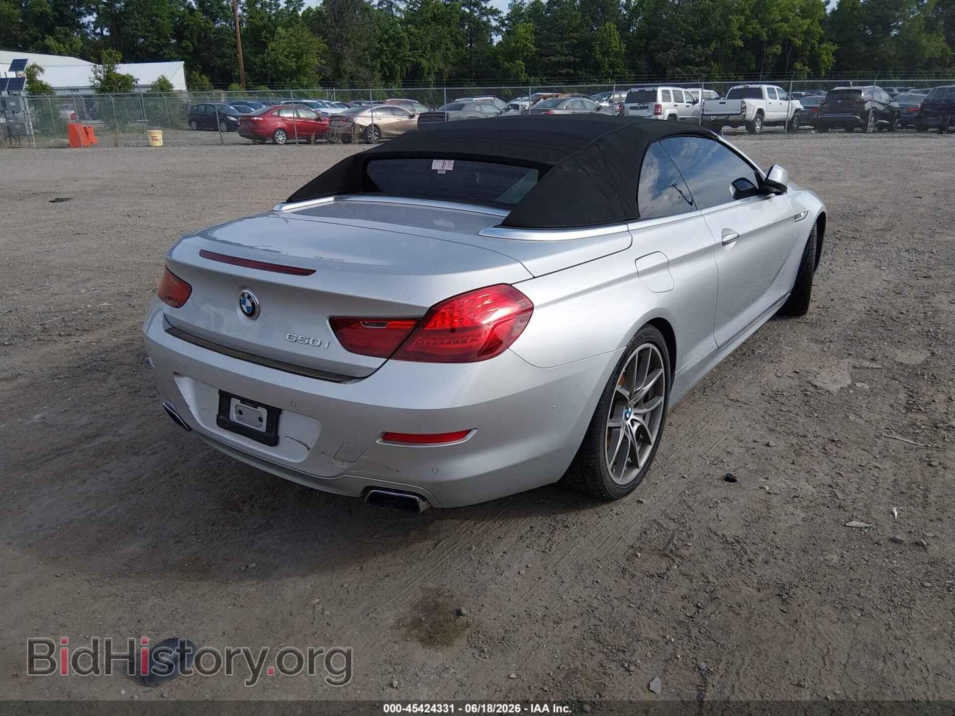 2012 BMW 650I - VIN: WBALZ3C5XCDL73181 - Фото 4