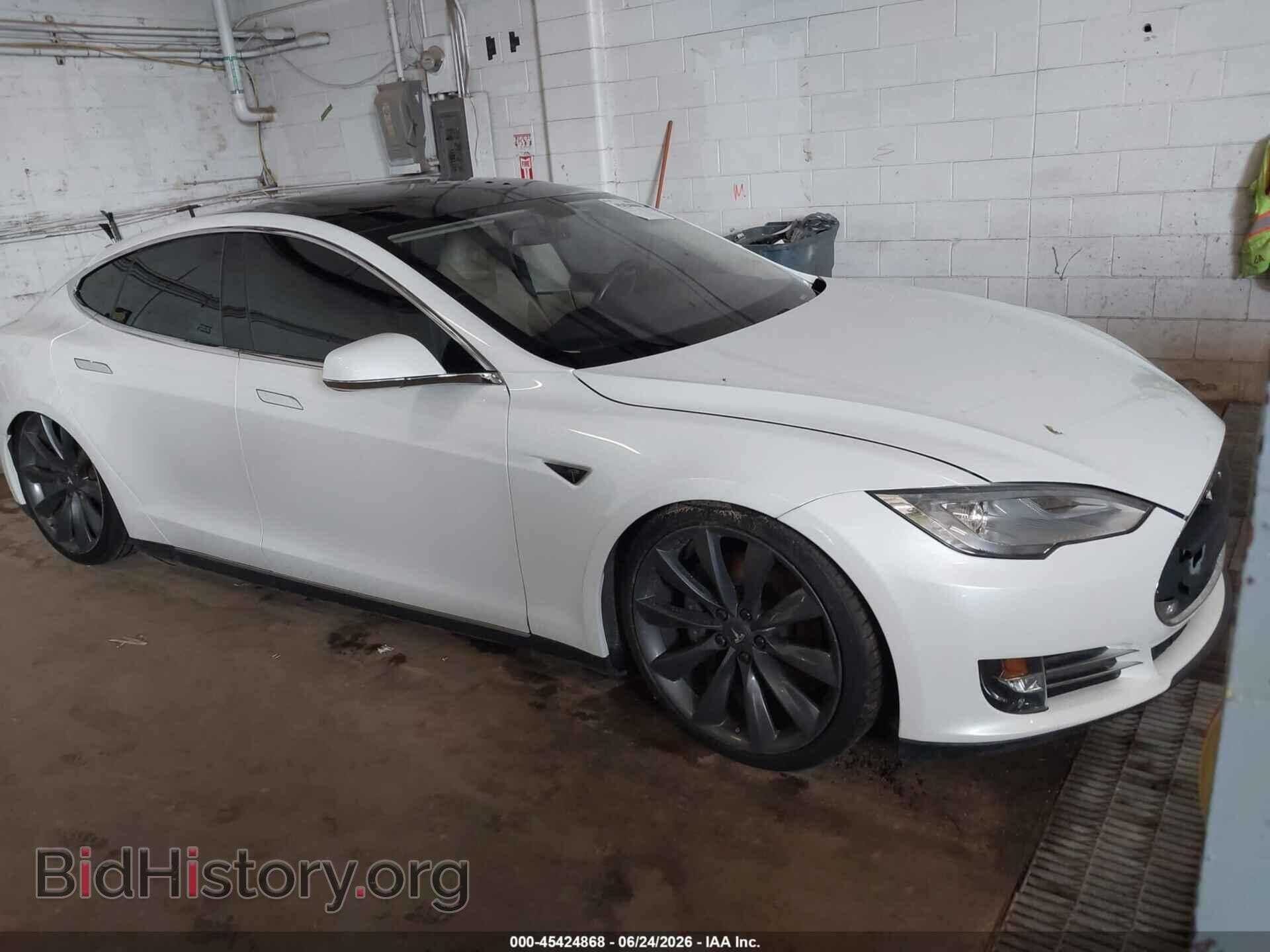 Photo 5YJSA1CPXCFP01820 - TESLA MODEL S 2012