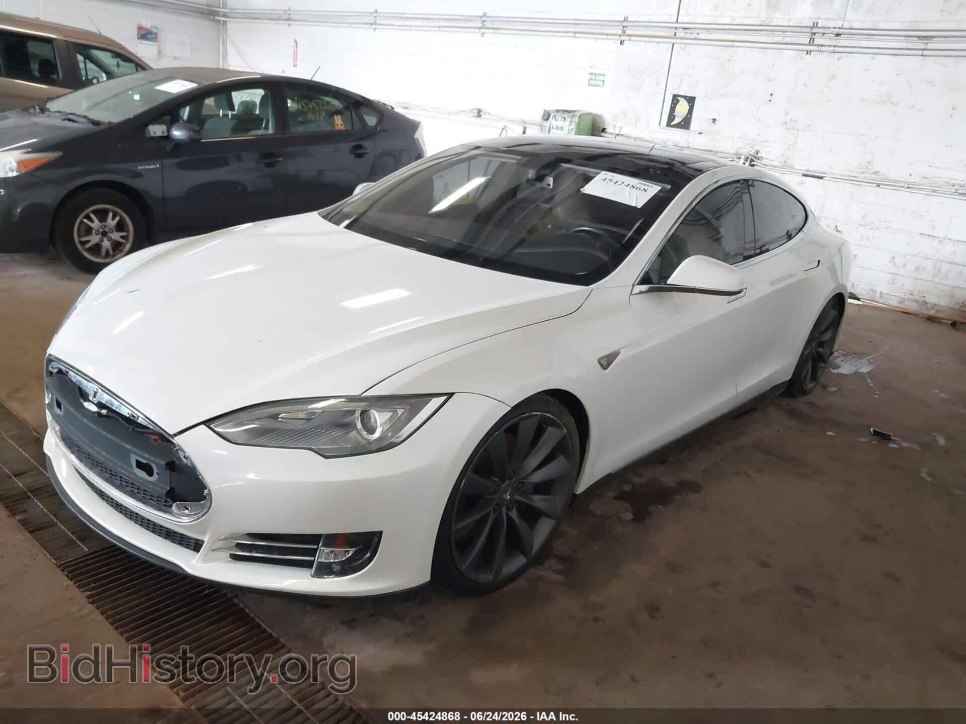 2012 TESLA MODEL S - VIN: 5YJSA1CPXCFP01820 - Photo 2