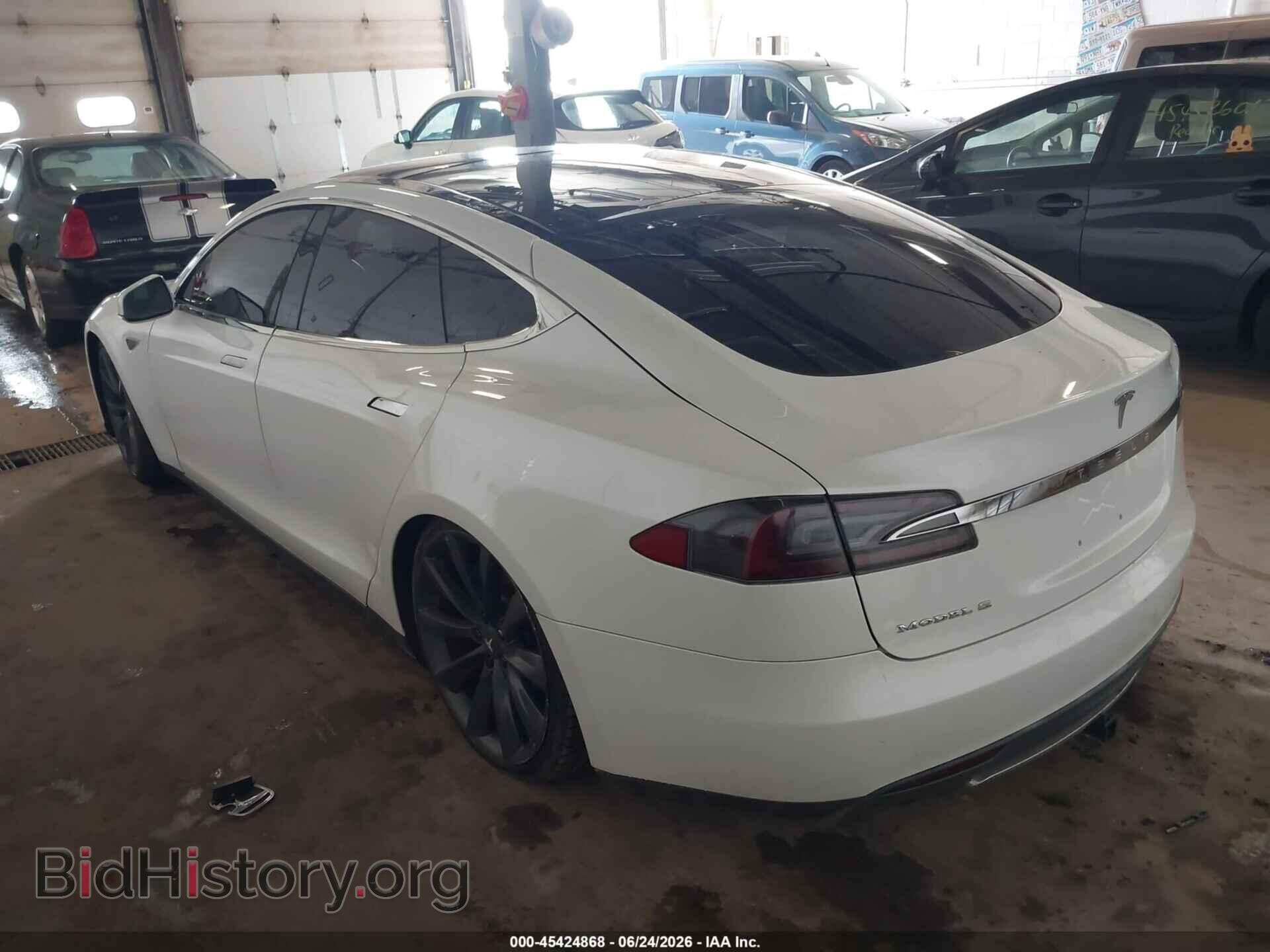 2012 TESLA MODEL S - VIN: 5YJSA1CPXCFP01820 - Photo 3