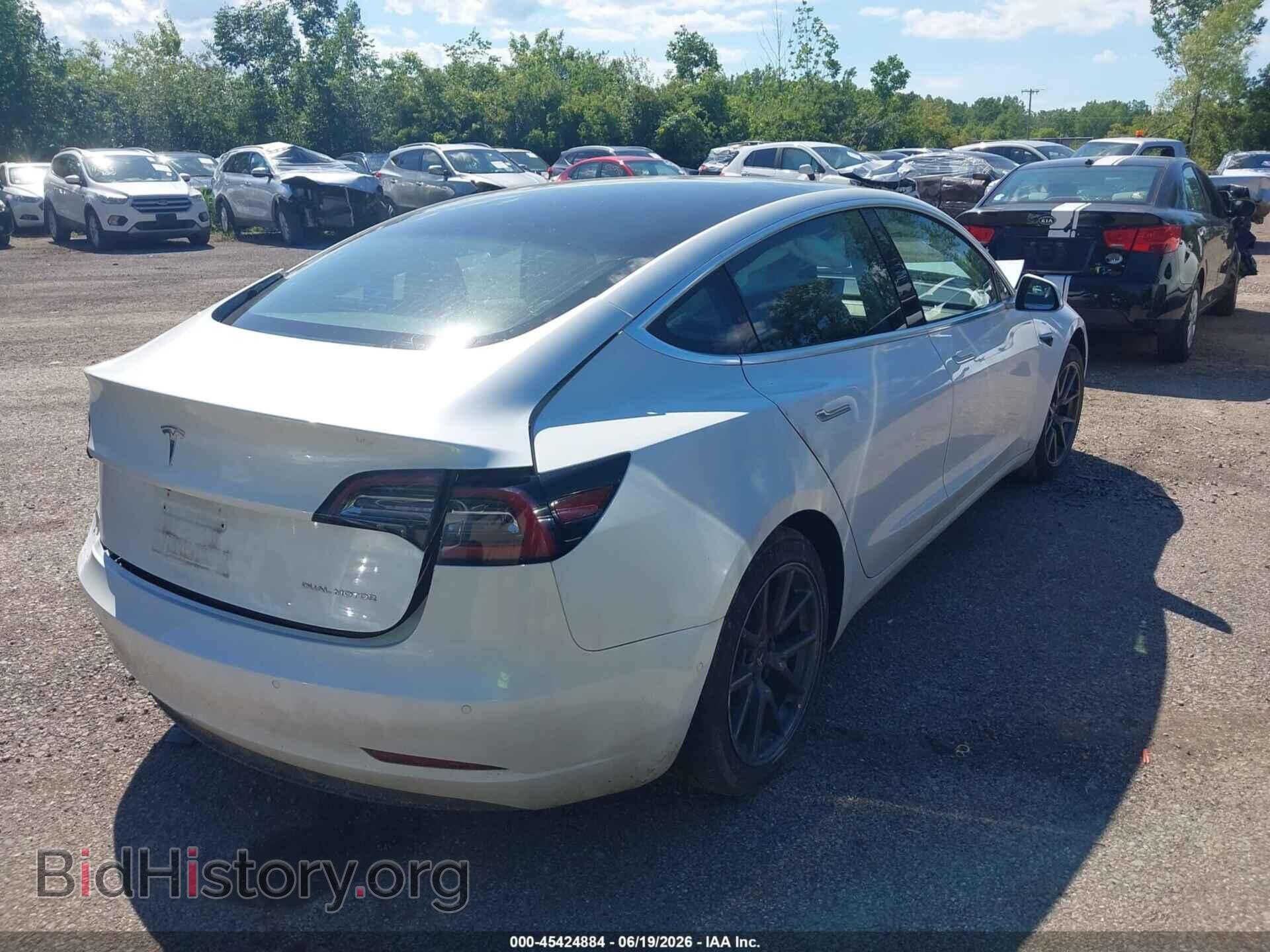 2020 TESLA MODEL 3 - VIN: 5YJ3E1EB7LF619425 - Фото 4