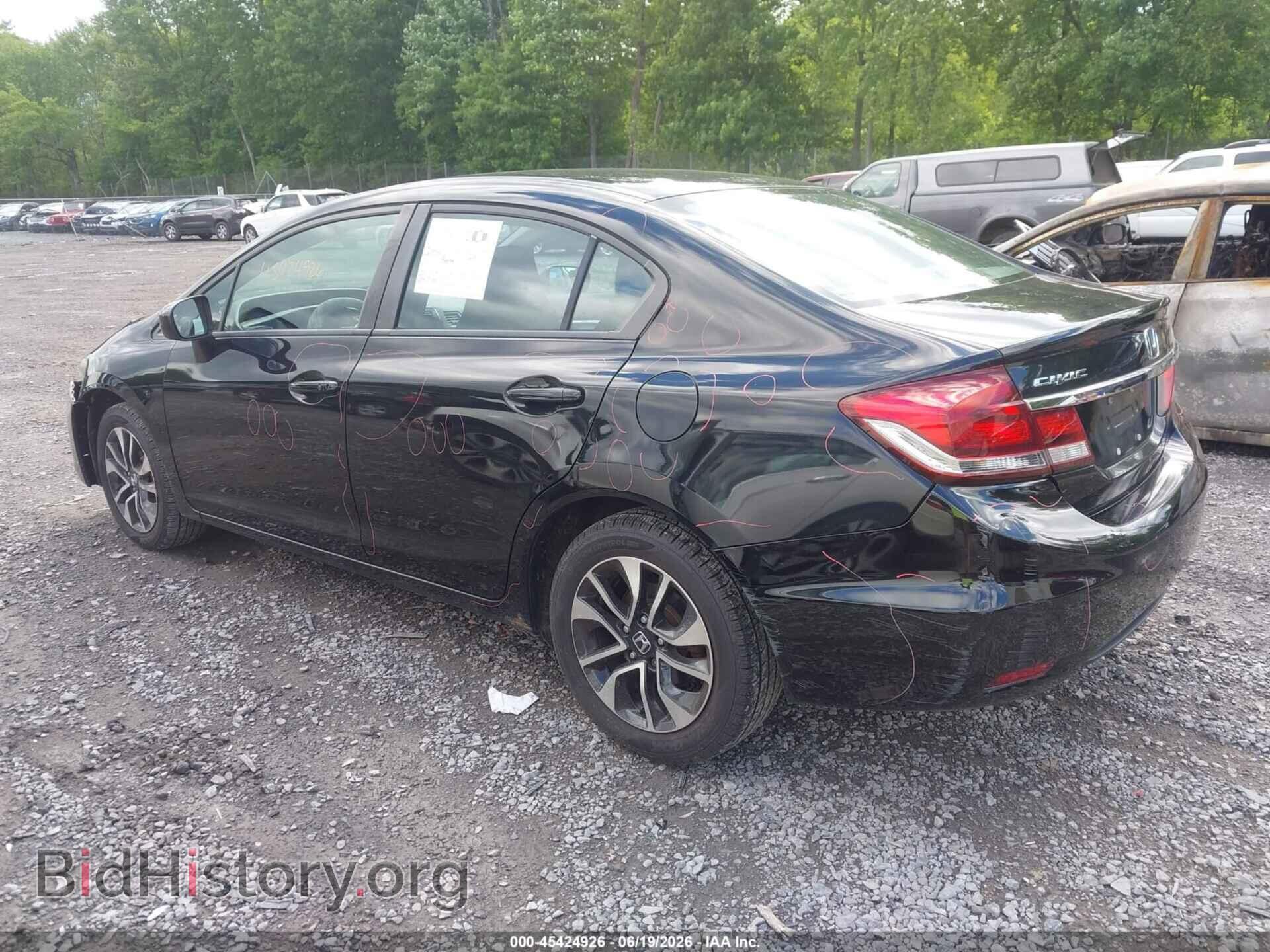 2014 HONDA CIVIC - VIN: 2HGFB2F85EH554586 - Фото 3