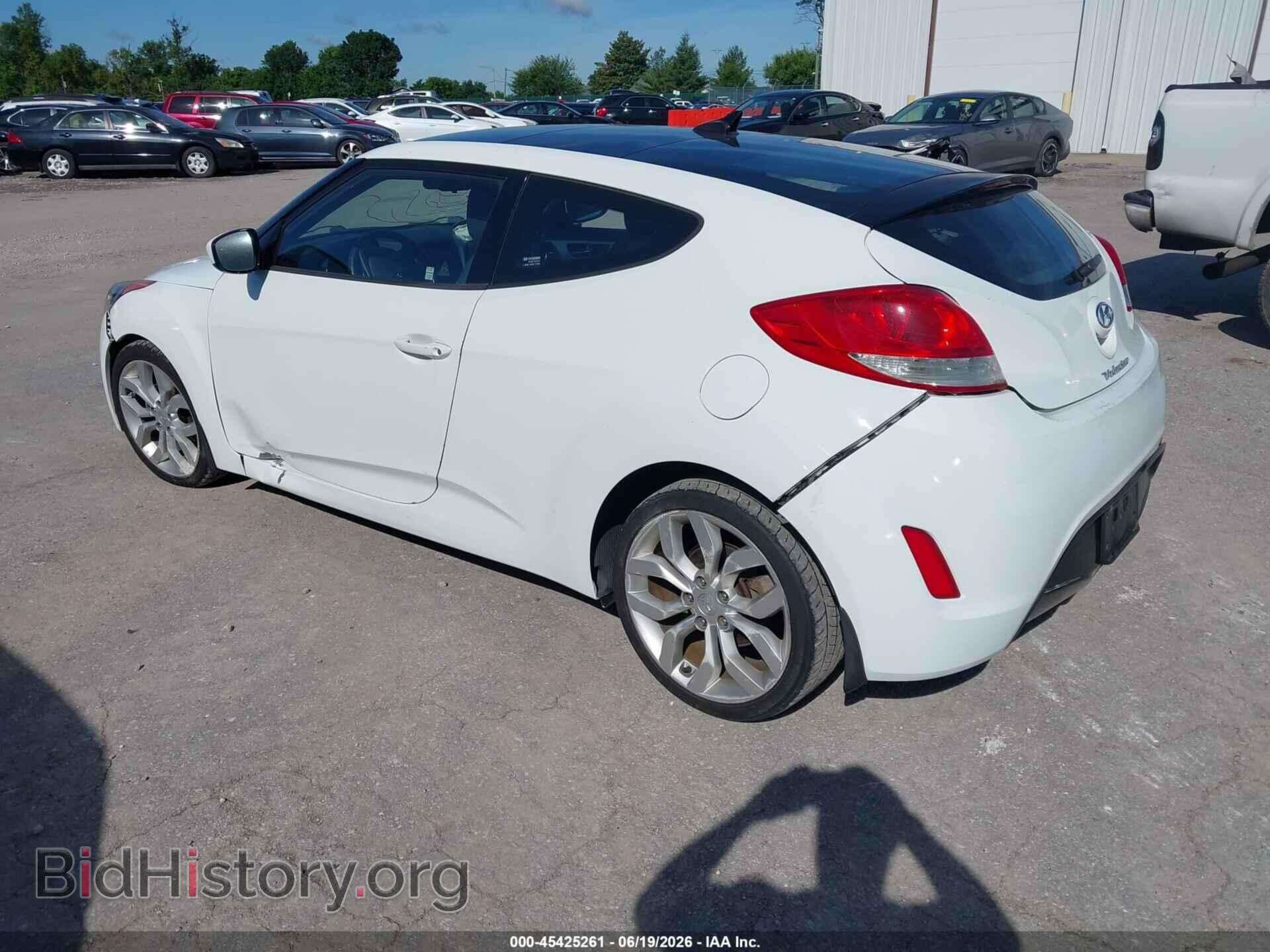 2013 HYUNDAI VELOSTER - VIN: KMHTC6AD4DU132312 - Фото 3