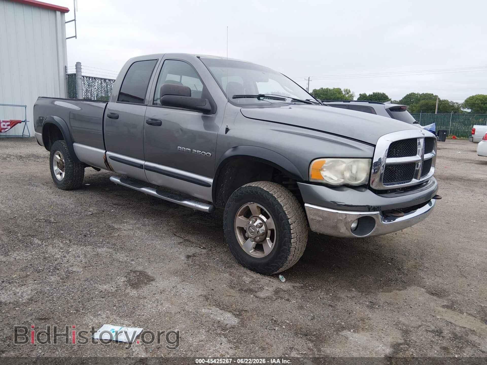 Photo 3D7KS28C45G741077 - DODGE RAM 2500 2005
