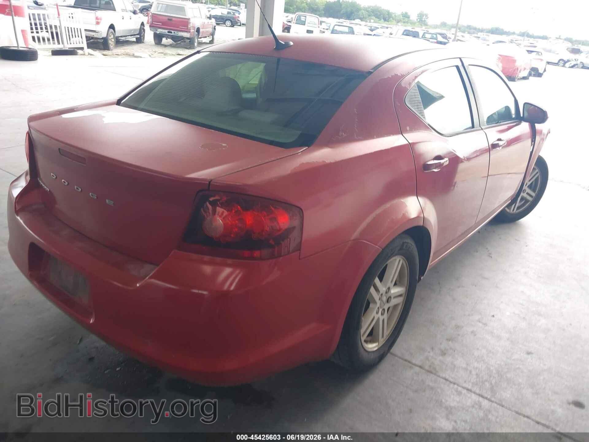 2011 DODGE AVENGER - VIN: 1B3BD1FB6BN536941 - Фото 4