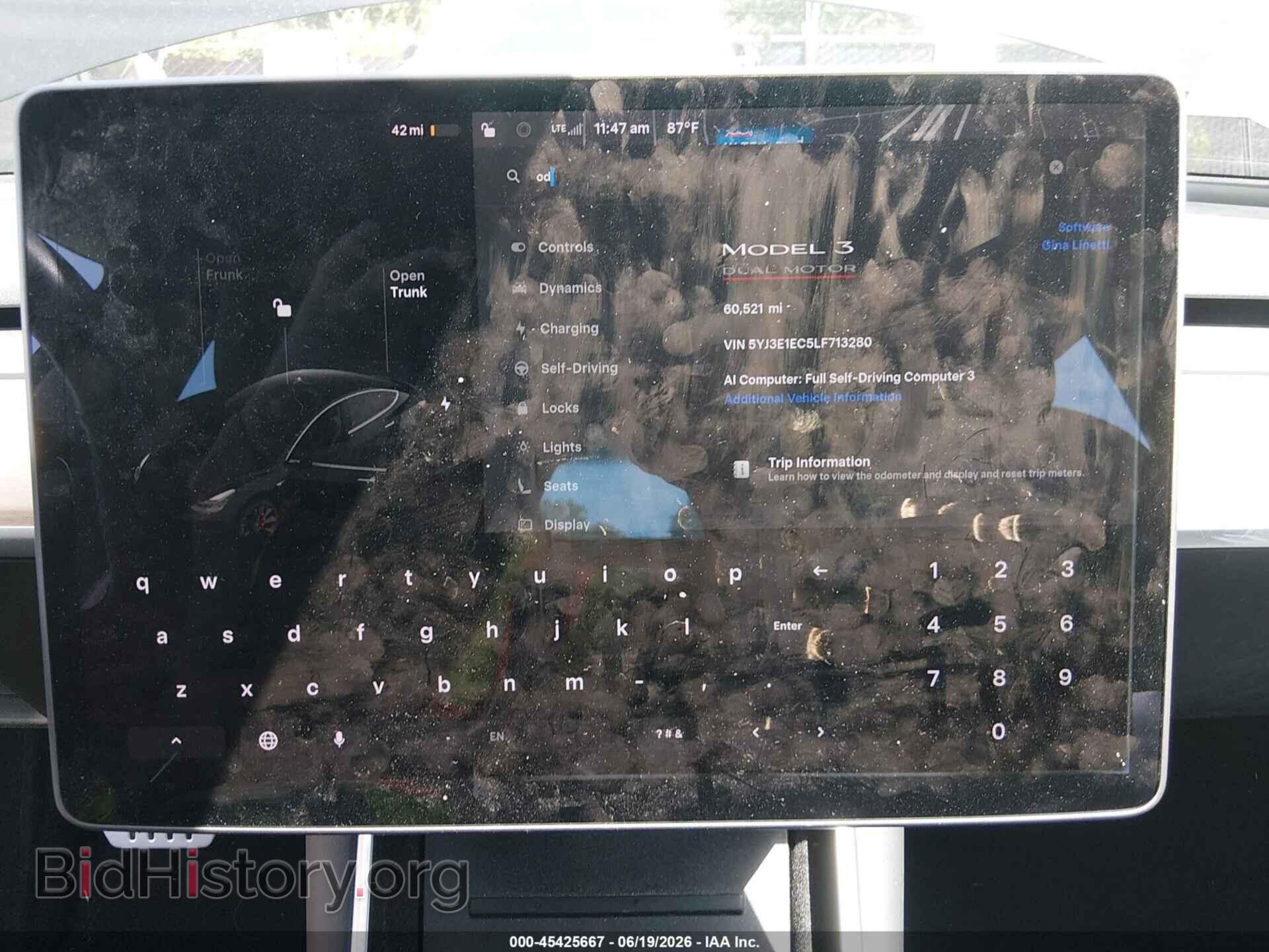 2020 TESLA MODEL 3 - VIN: 5YJ3E1EC5LF713280 - Фото 17