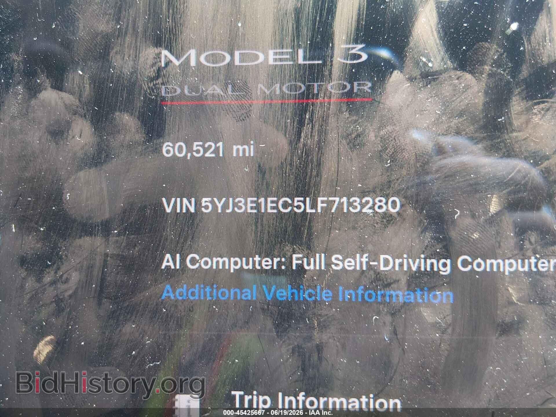 2020 TESLA MODEL 3 - VIN: 5YJ3E1EC5LF713280 - Фото 7