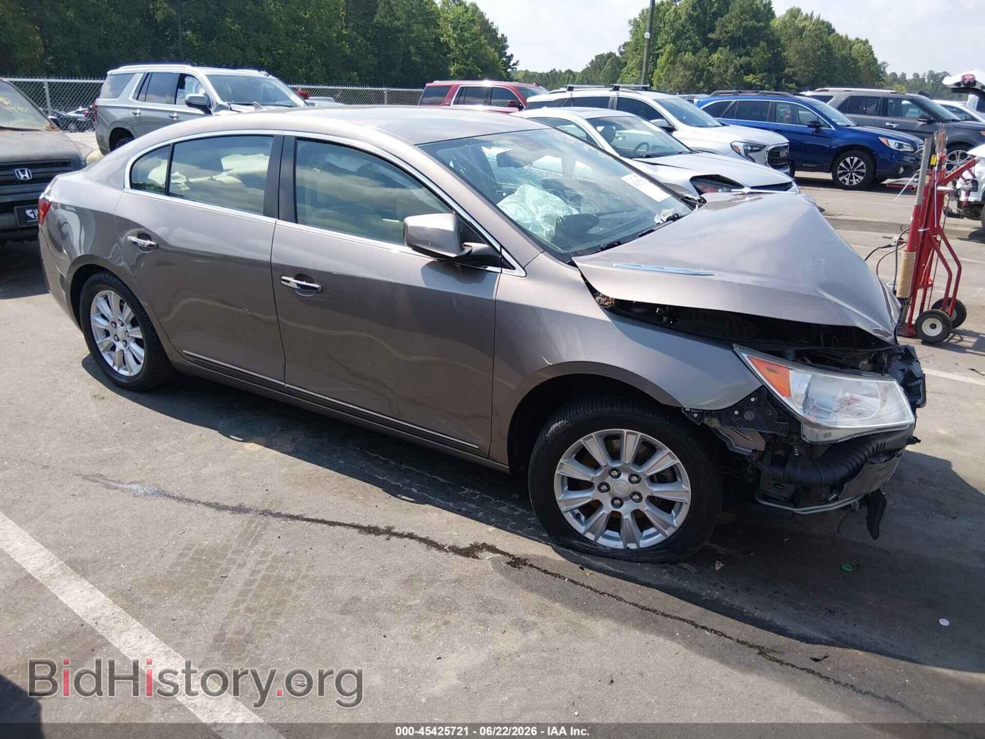 Photo 1G4GB5E36CF339934 - BUICK LACROSSE 2012