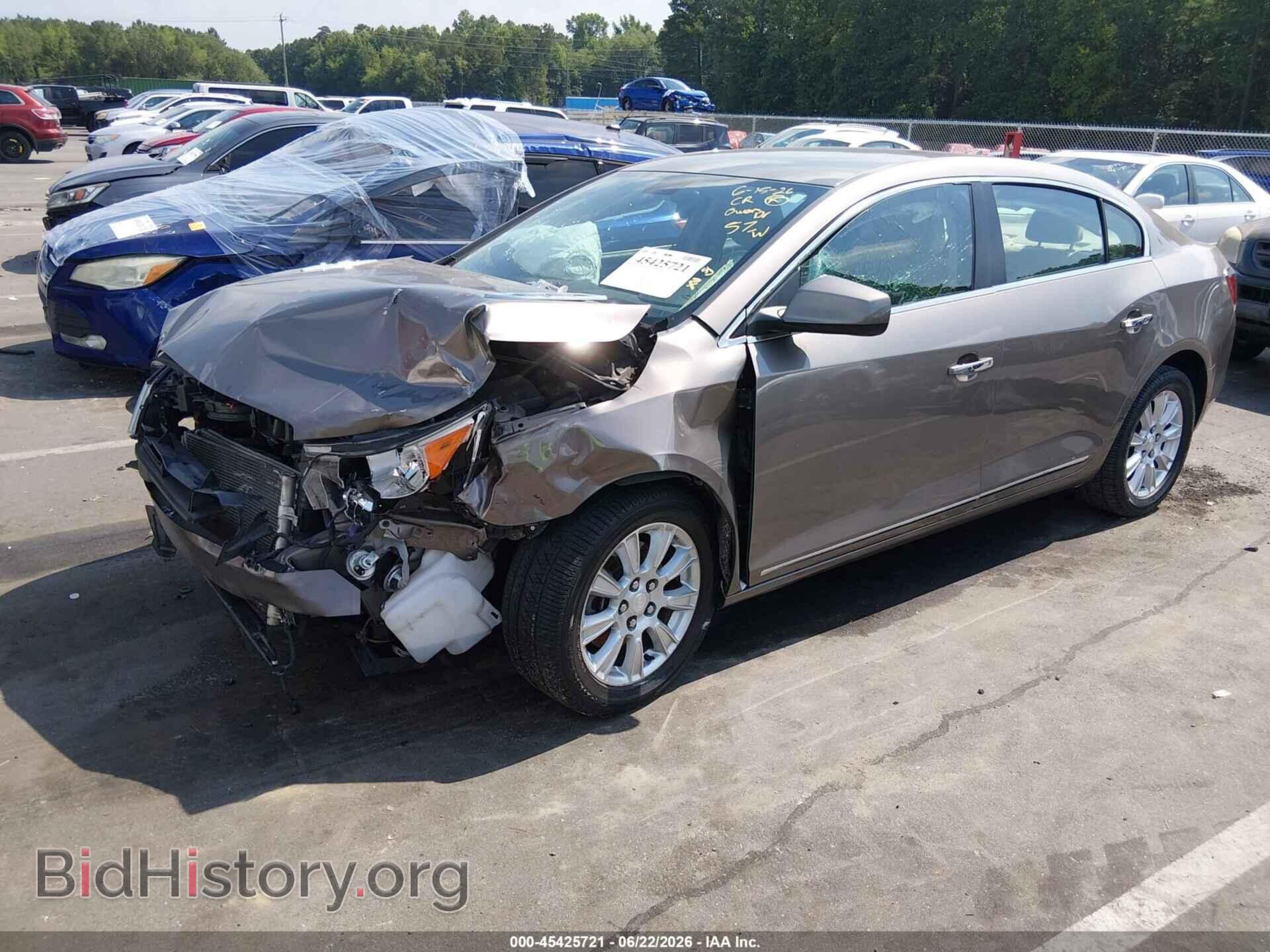 2012 BUICK LACROSSE - VIN: 1G4GB5E36CF339934 - Фото 2
