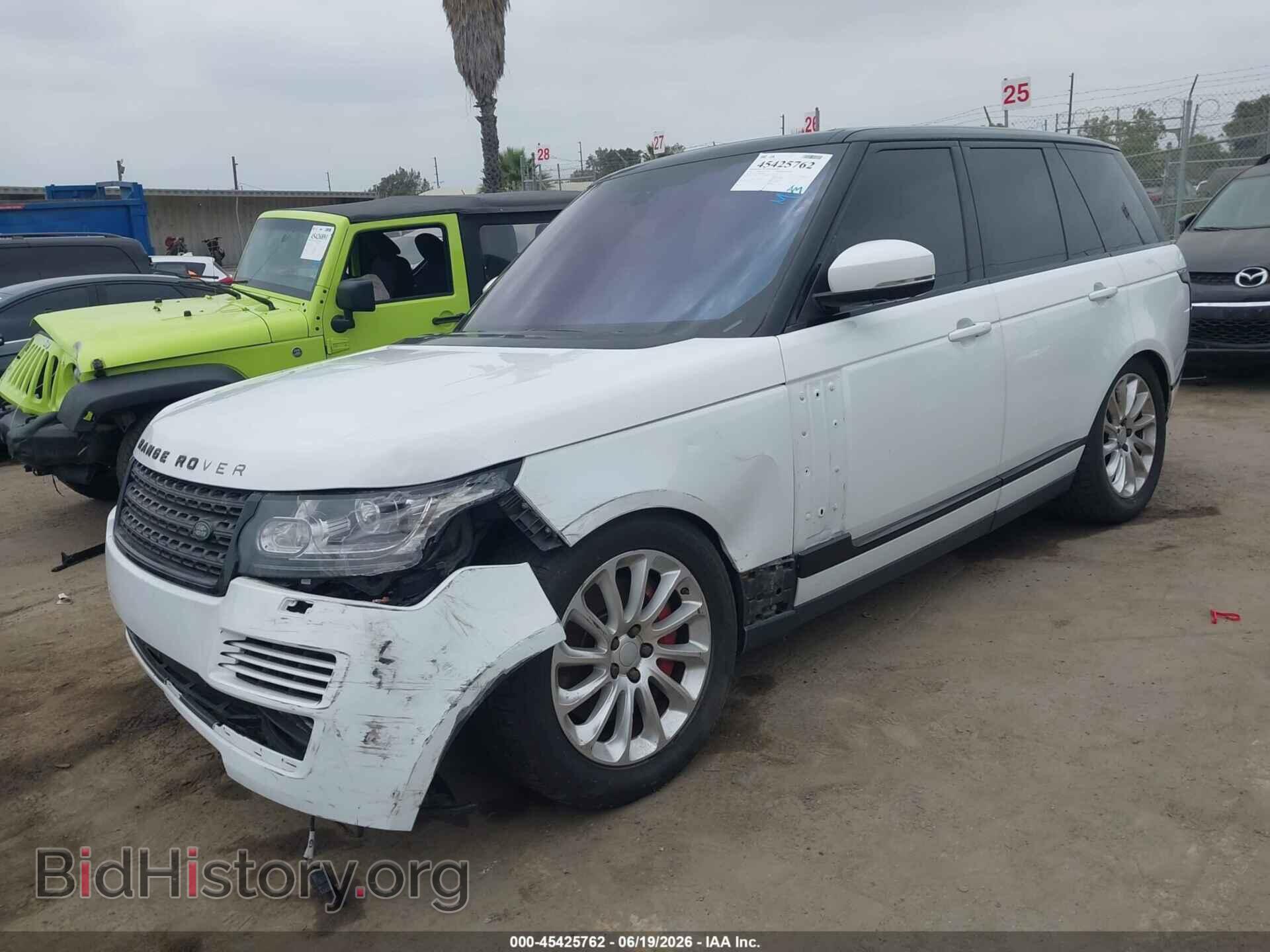 2016 LAND ROVER RANGE ROVER - VIN: SALGS2EF2GA307877 - Фото 2