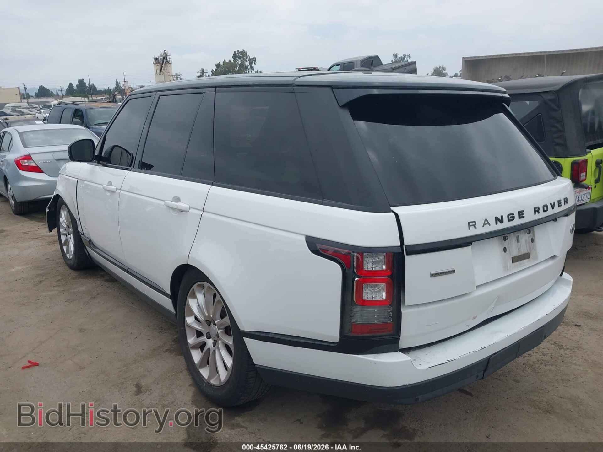 2016 LAND ROVER RANGE ROVER - VIN: SALGS2EF2GA307877 - Фото 3