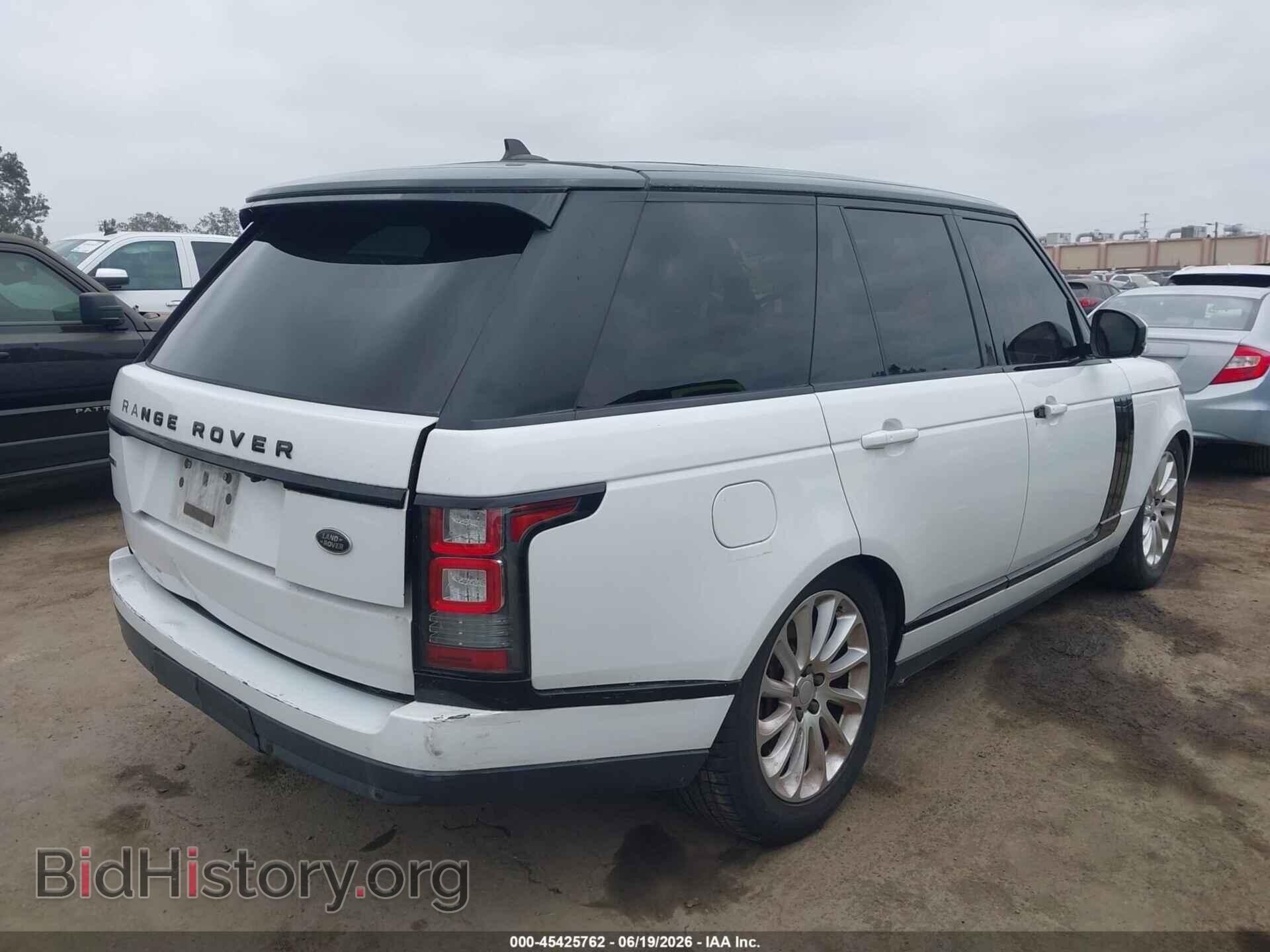 2016 LAND ROVER RANGE ROVER - VIN: SALGS2EF2GA307877 - Фото 4
