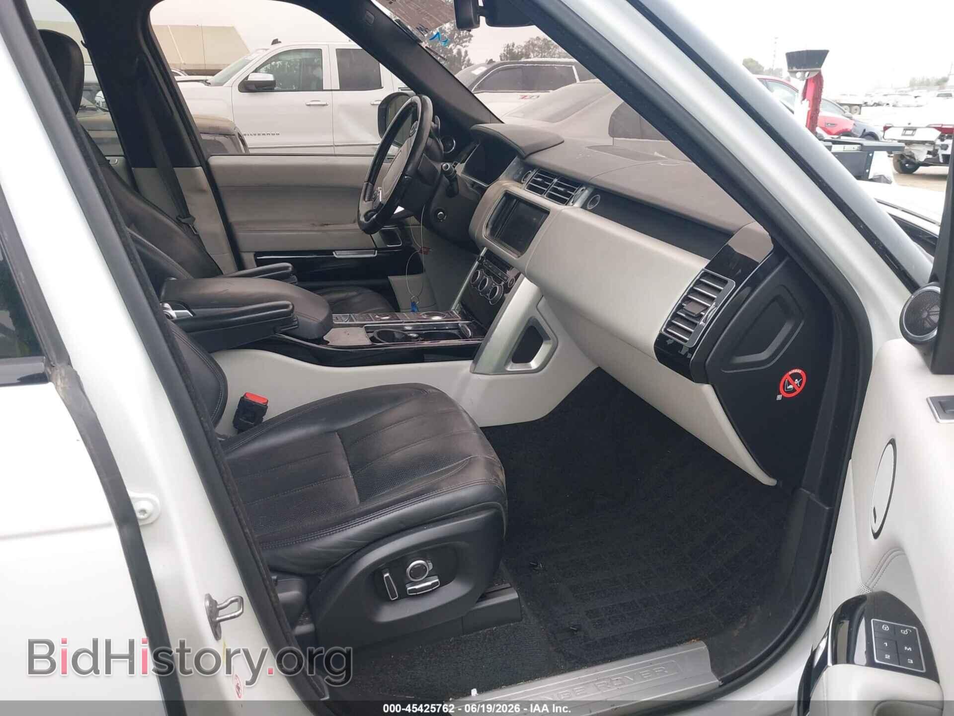 2016 LAND ROVER RANGE ROVER - VIN: SALGS2EF2GA307877 - Фото 5