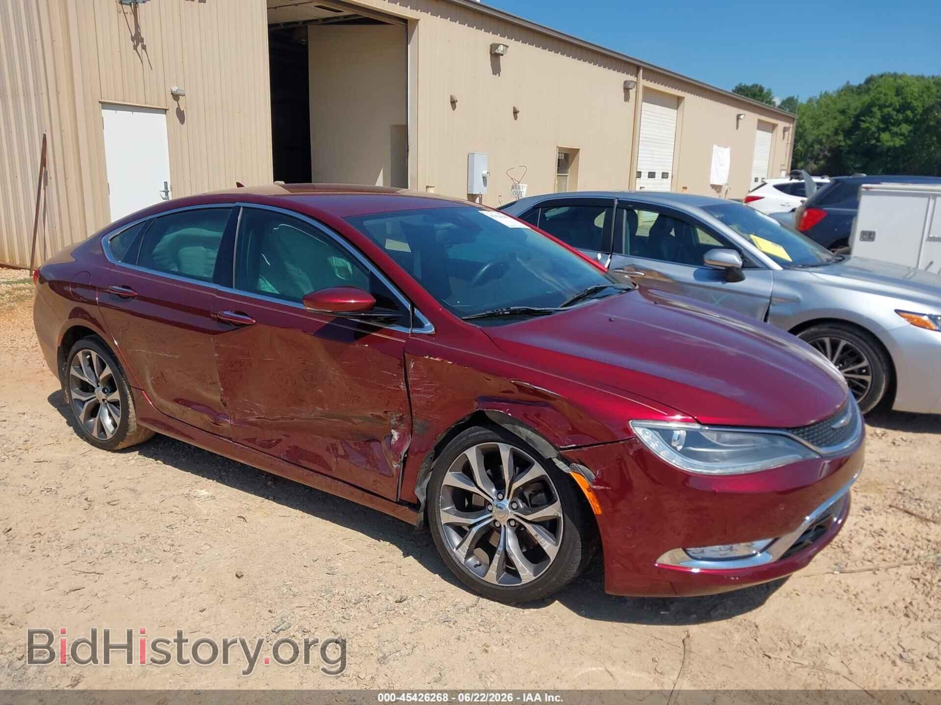 Photo 1C3CCCCG2FN641360 - CHRYSLER 200 2015