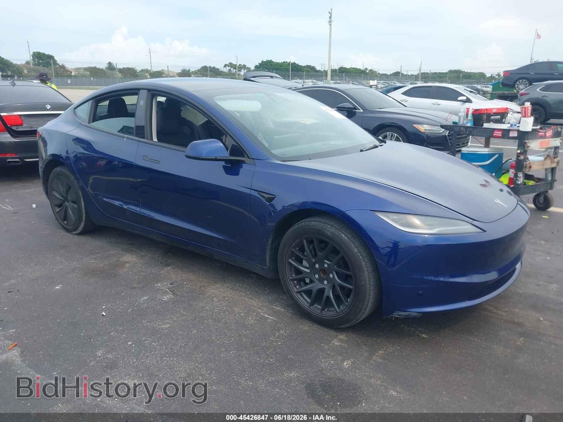 Photo 5YJ3E1EA5RF727767 - TESLA MODEL 3 2024