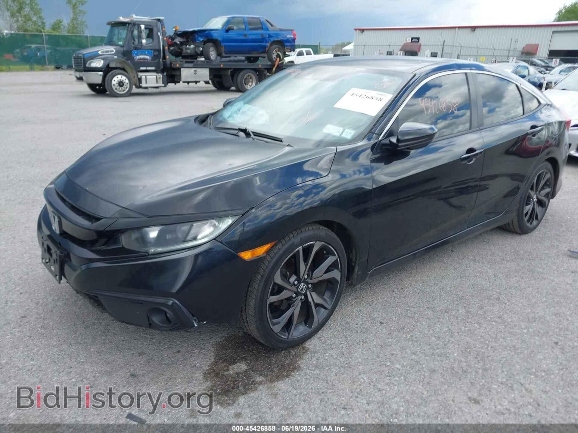 2019 HONDA CIVIC - VIN: 2HGFC2F82KH559348 - Фото 2