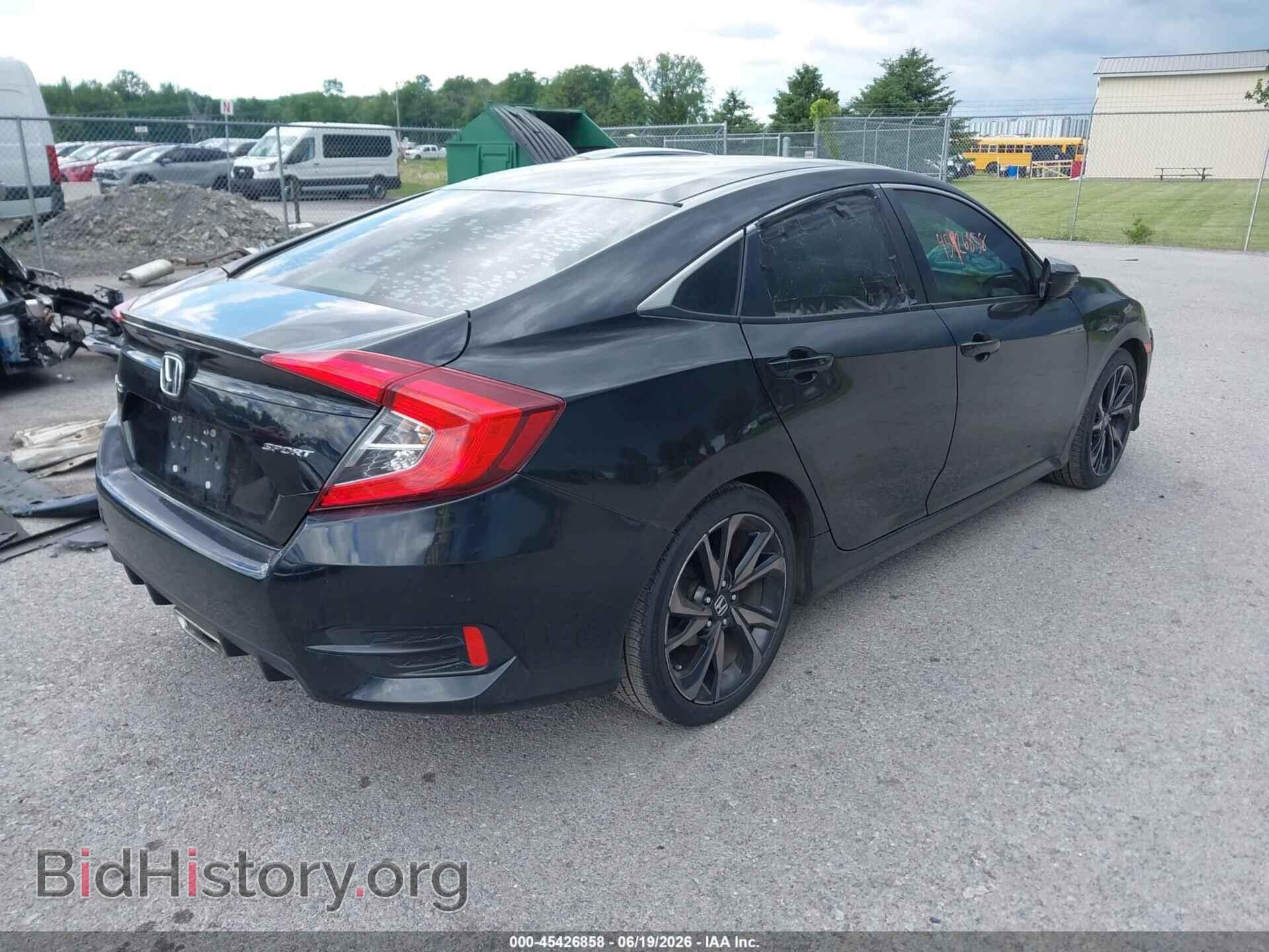 2019 HONDA CIVIC - VIN: 2HGFC2F82KH559348 - Фото 4