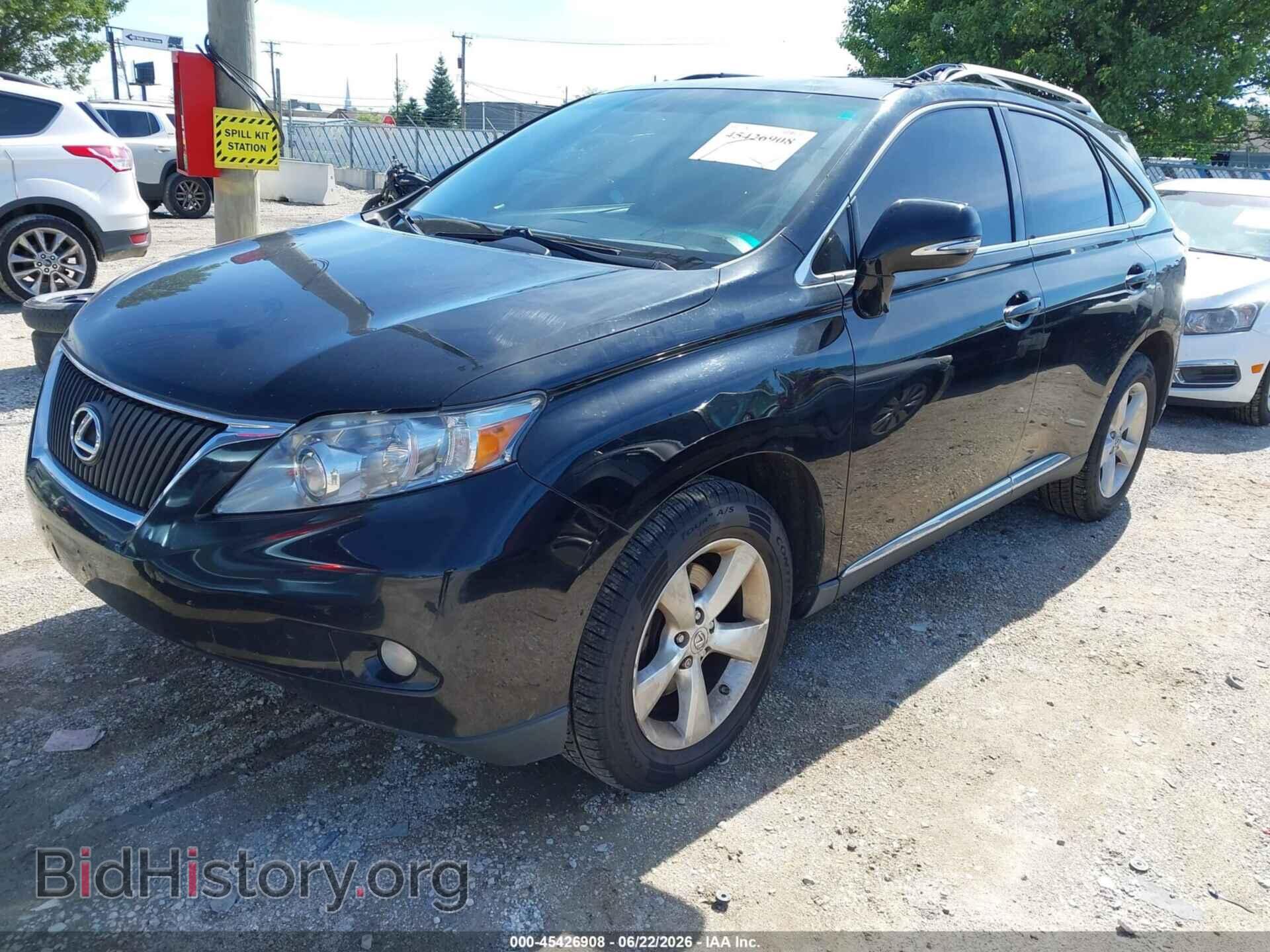 2010 LEXUS RX 350 - VIN: 2T2BK1BA2AC032773 - Фото 2