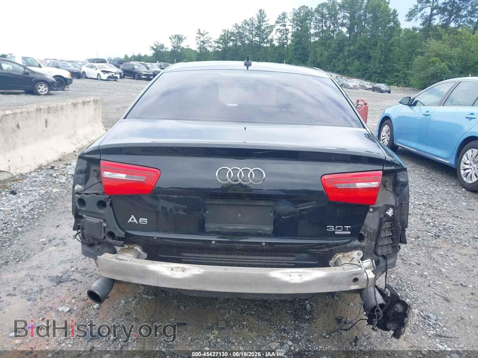 2012 AUDI A6 - VIN: WAUBGAFC0CN006557 - Фото 6