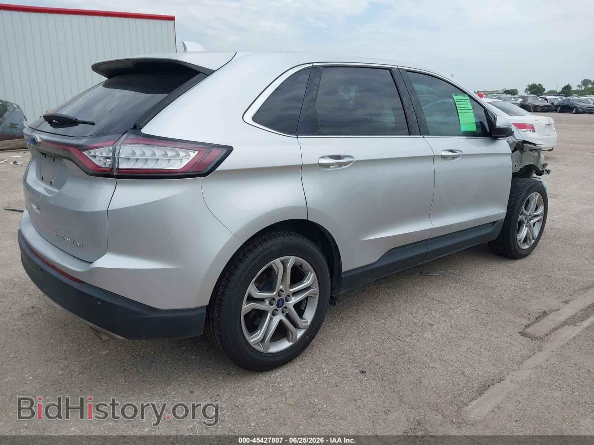 2015 FORD EDGE - VIN: 2FMTK3K81FBB60290 - Photo 4